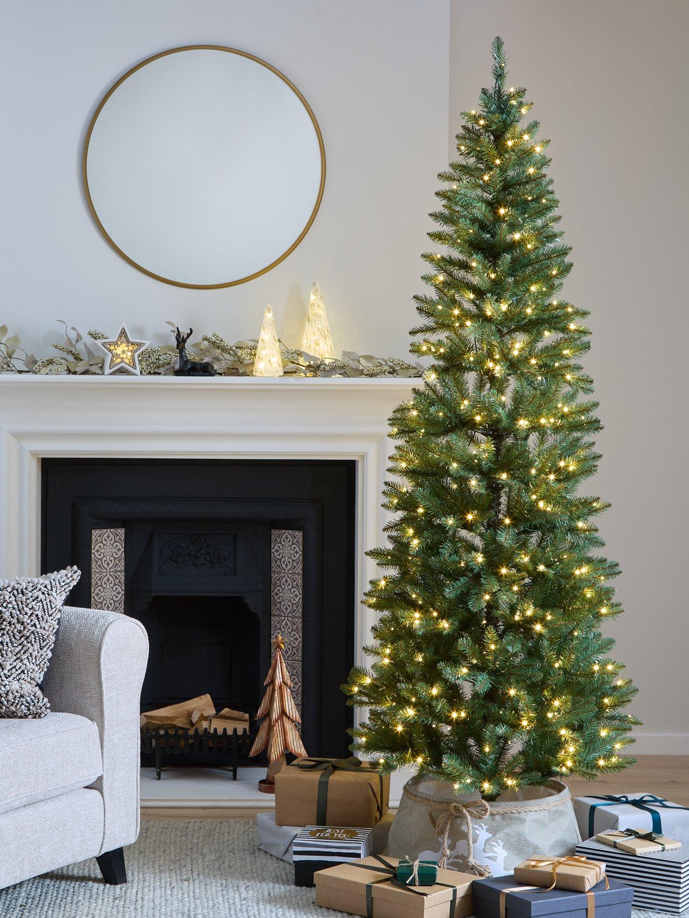 Image 1 of 4 of Very Home 6ft Montana Slim Pre Lit Christmas Tree
