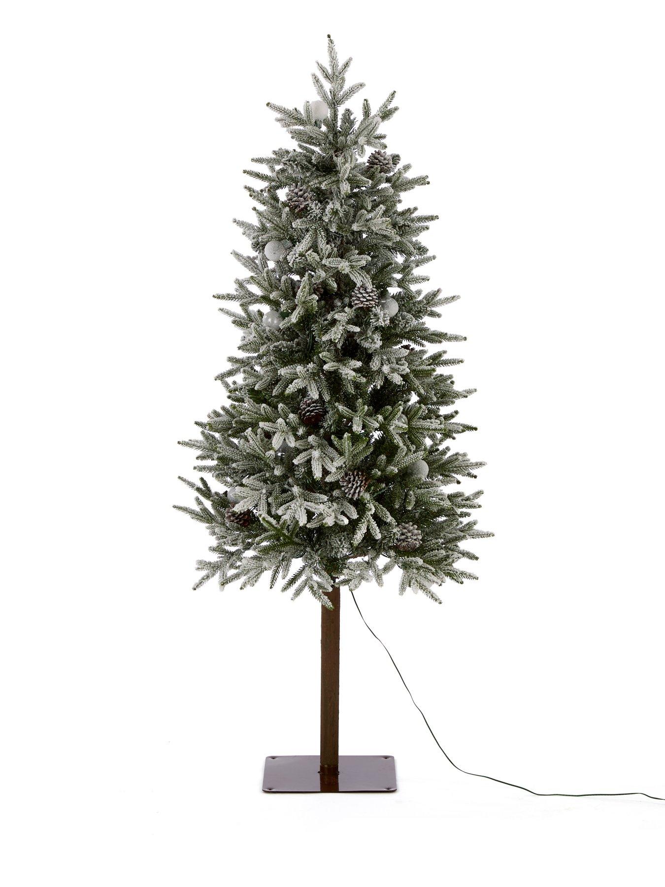 Image 3 of 6 of Very Home 5ft Snowy Porch Christmas&nbsp;Tree