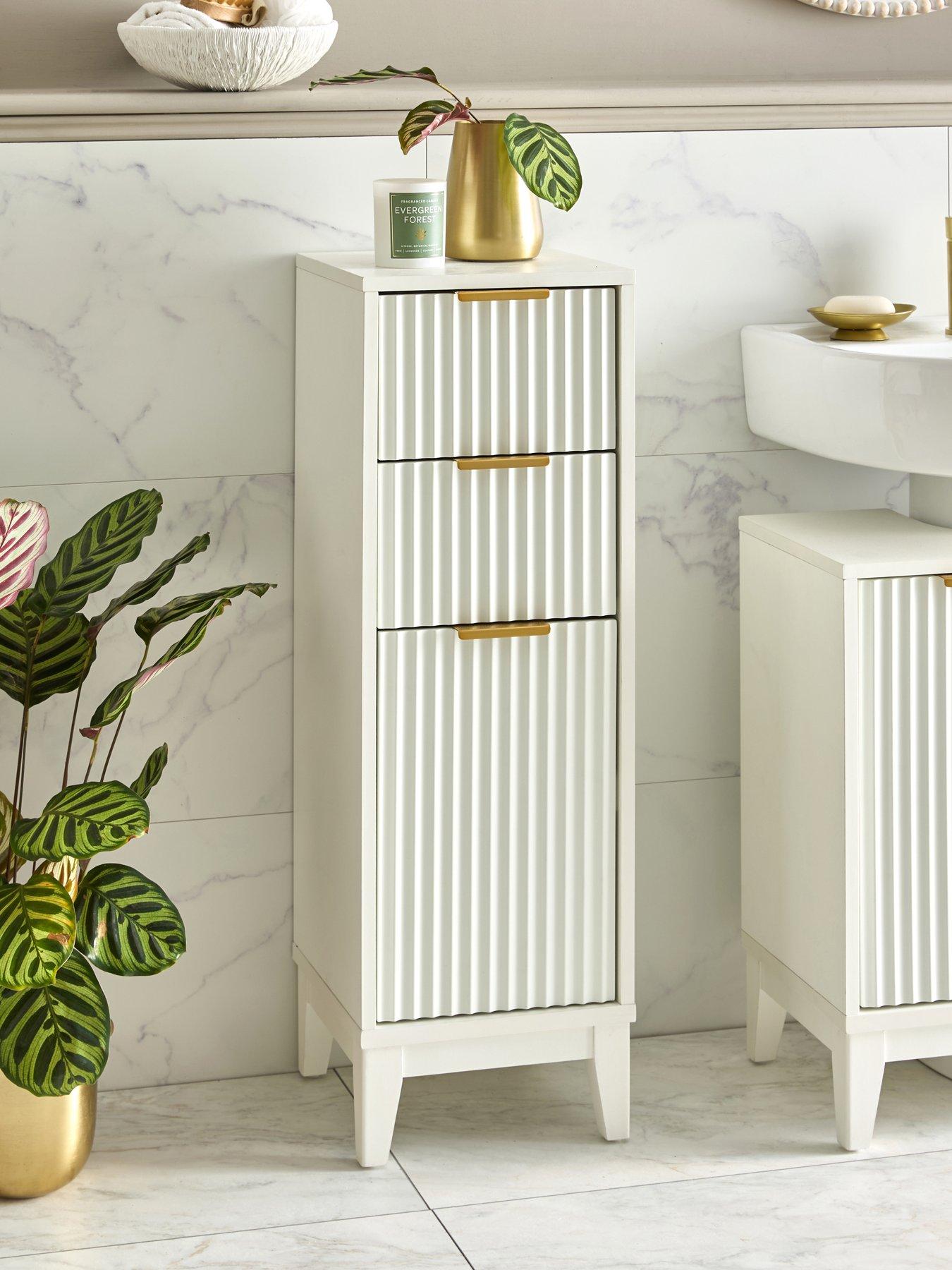 Very Home Cora Fluted Low Freestanding Cabinet - FSC® Certified