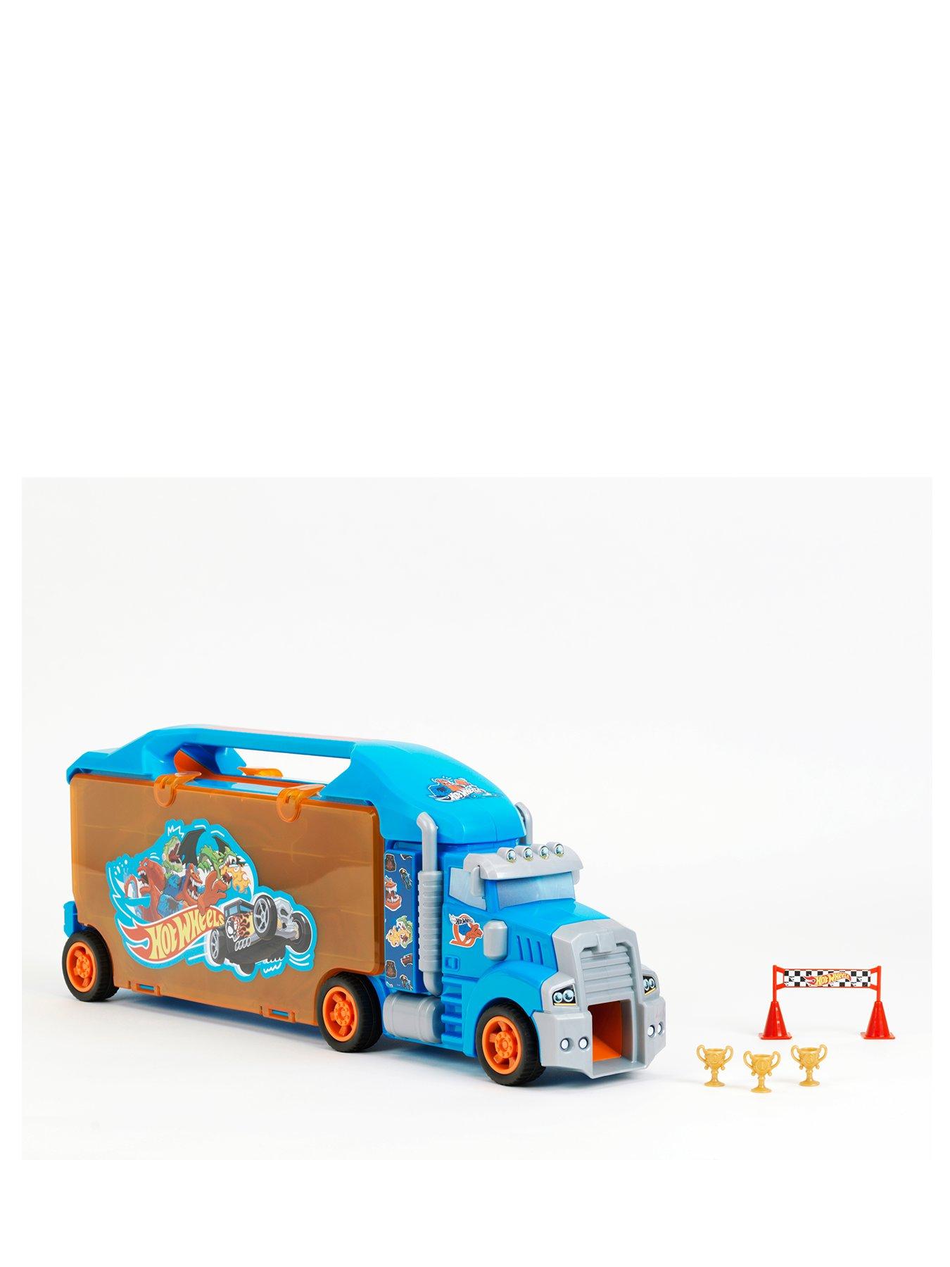 Hot Wheels City Creatures Carry Case Truck