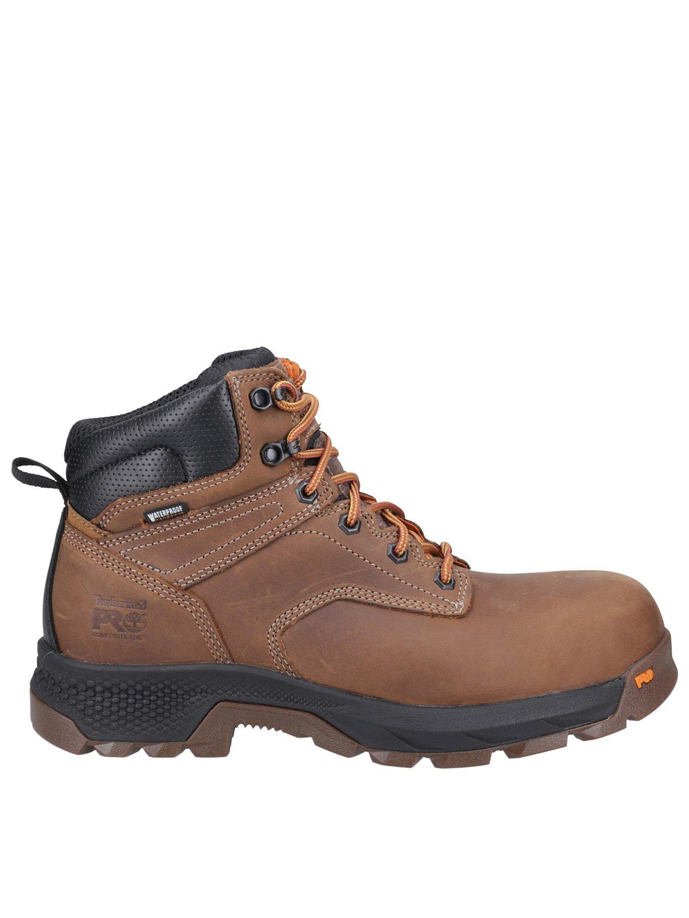 Timberland Pro Mens Titan 6 Inch Boots - Brown