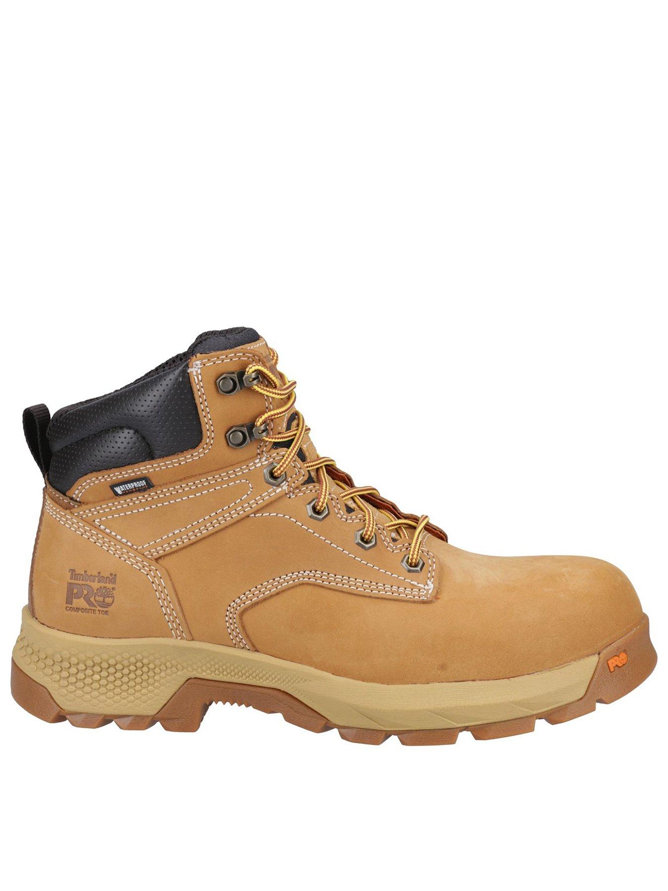 Timberland Pro Mens Titan 6 Inch Boots - Wheat