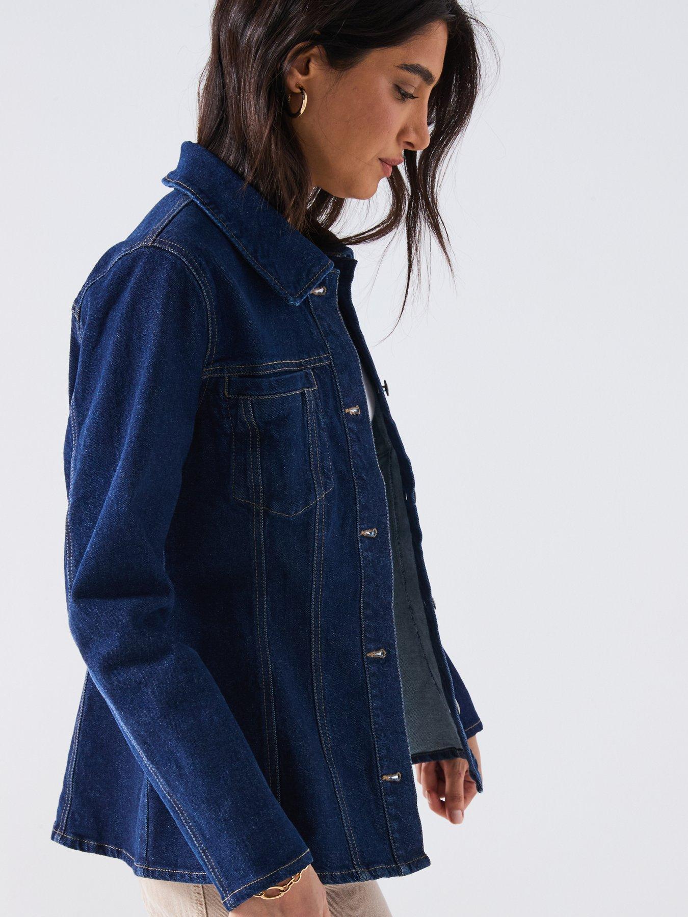 only-elle-long-sleeve-fitted-denim-jacket-blueoutfit