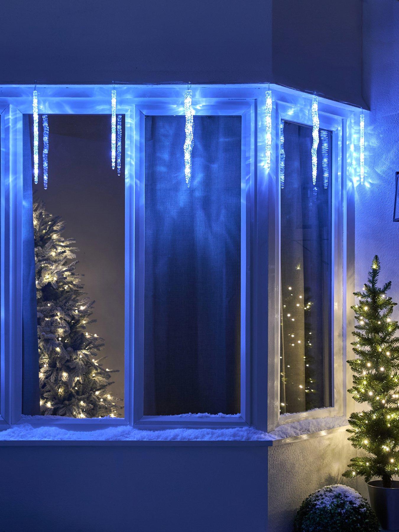 Three Kings 10 Smart Outdoor Christmas Icicle Lights