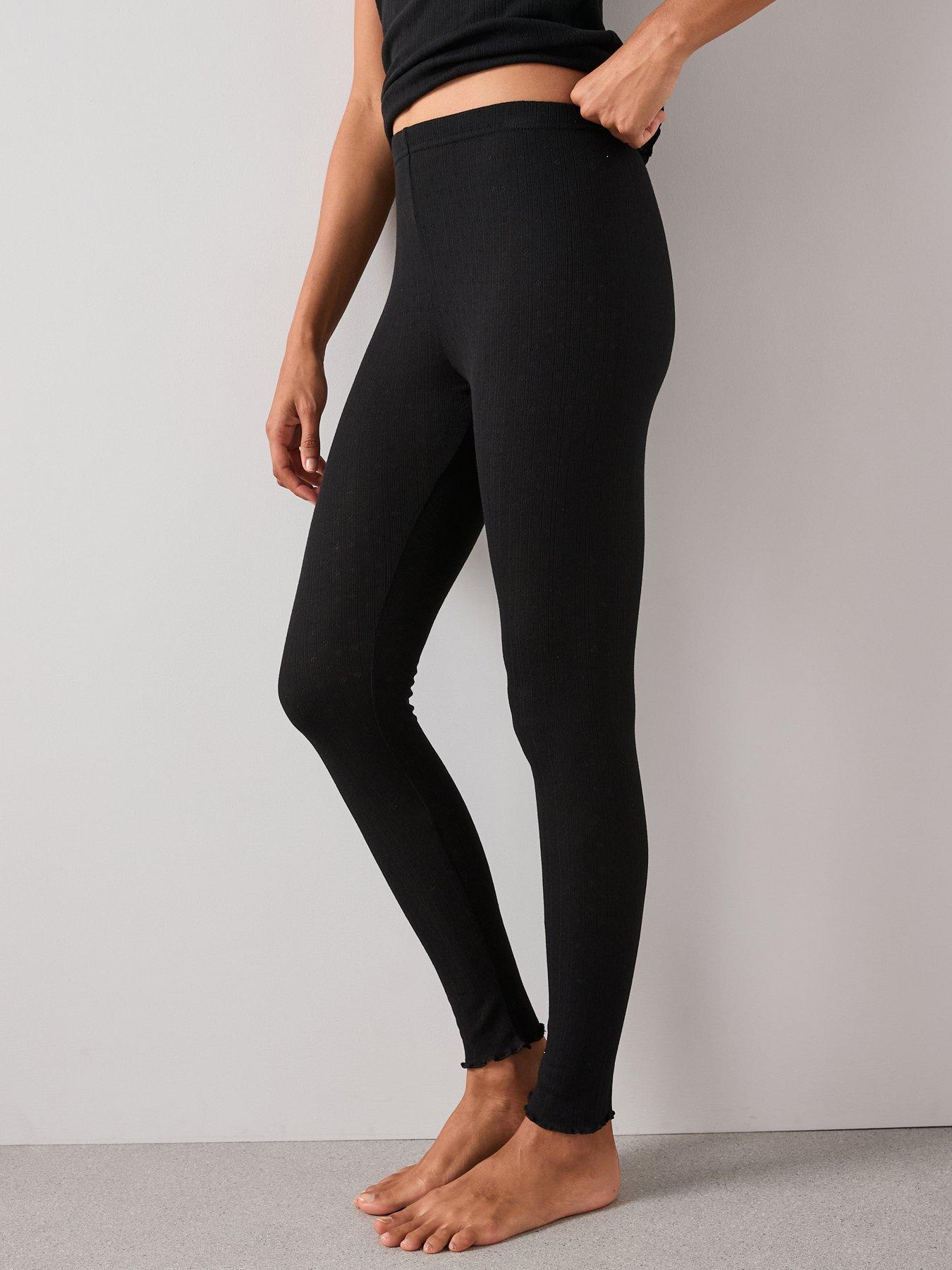the-very-collection-pointelle-thermal-leggings-black