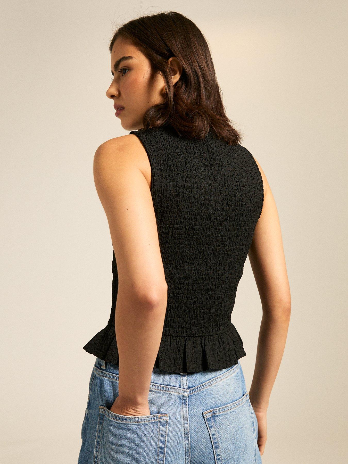 new-look-shirred-peplum-hem-top-blackstillFront