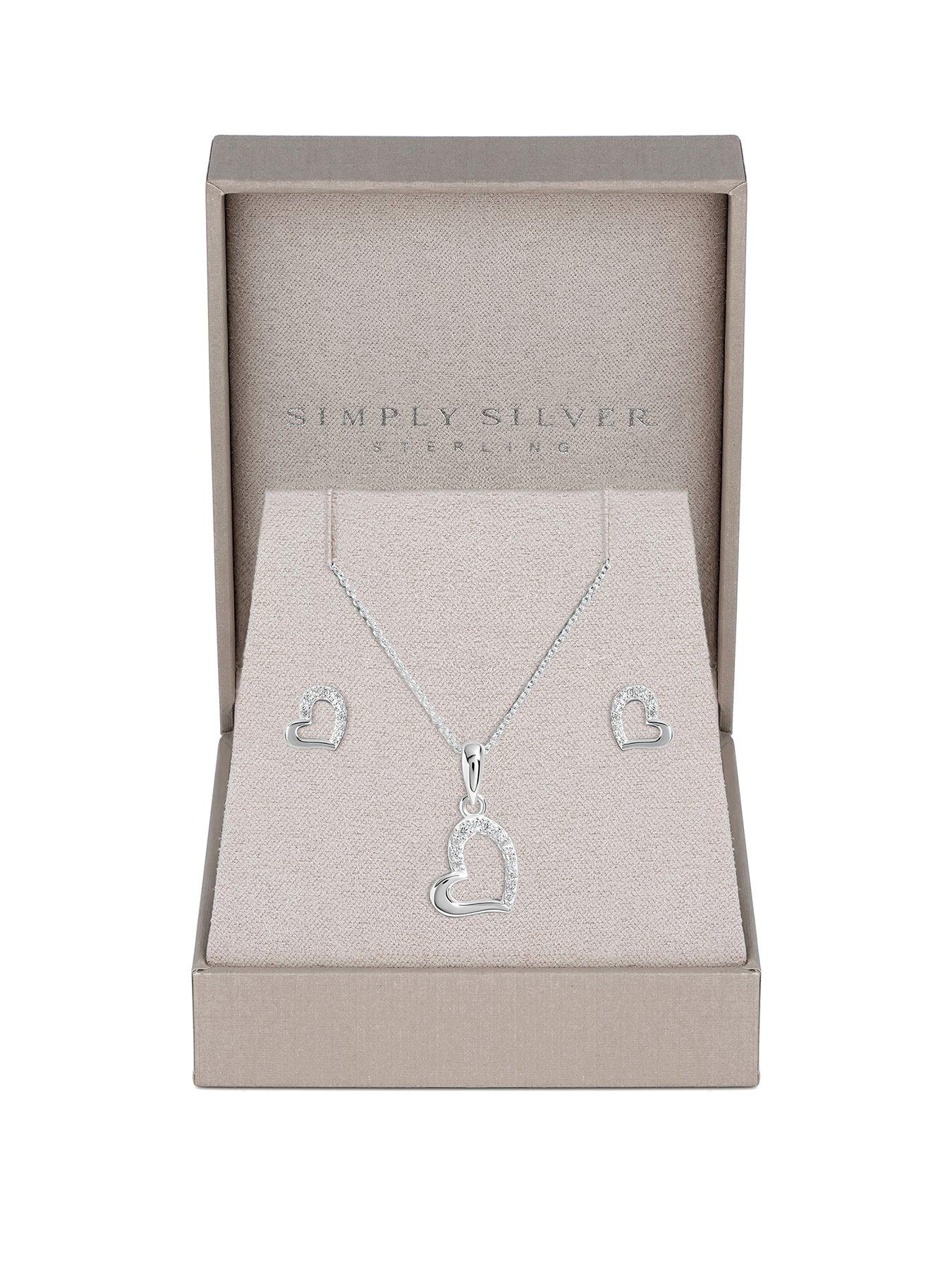 simply-silver-simply-silver-sterling-silver-925-polished-and-cubic-zirconia-heart-set--gift-boxed