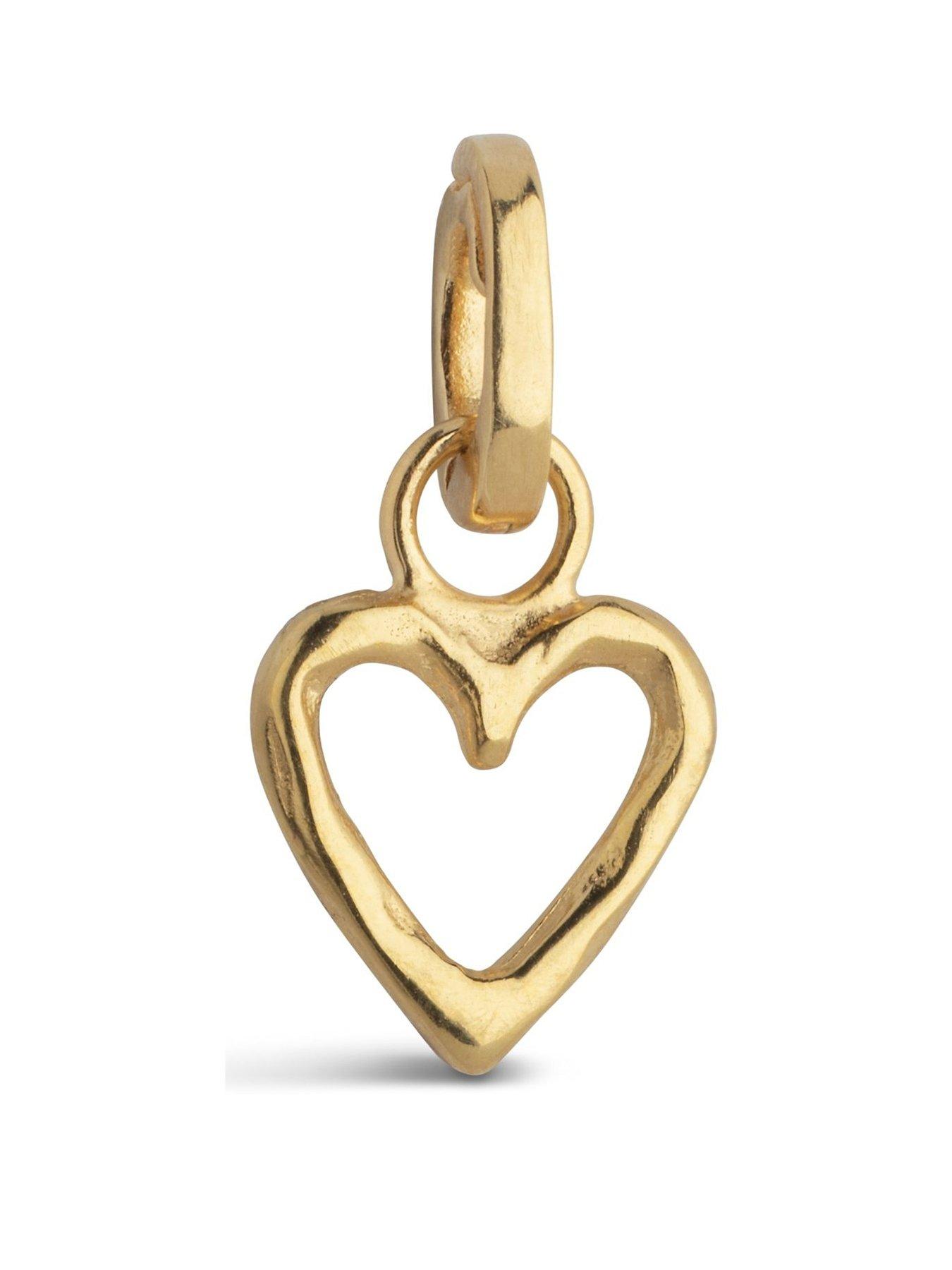 ENAMEL Copenhagen Organic Heart Gold Charm
