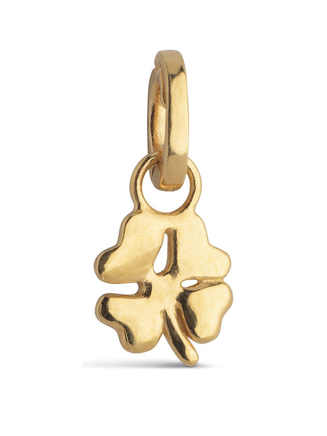 ENAMEL Copenhagen Clover Gold Charm