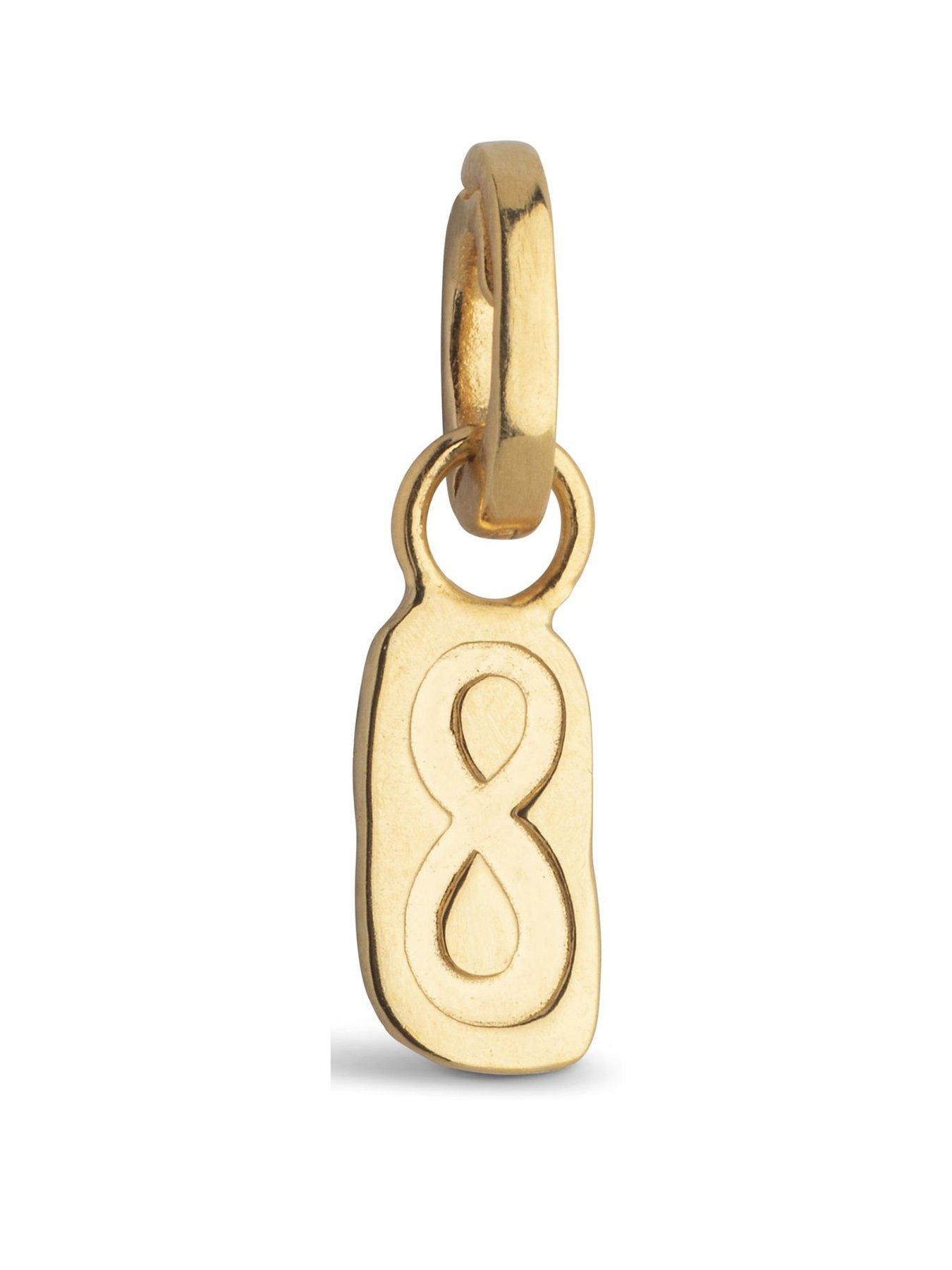 ENAMEL Copenhagen Endless Infinity Gold Charm