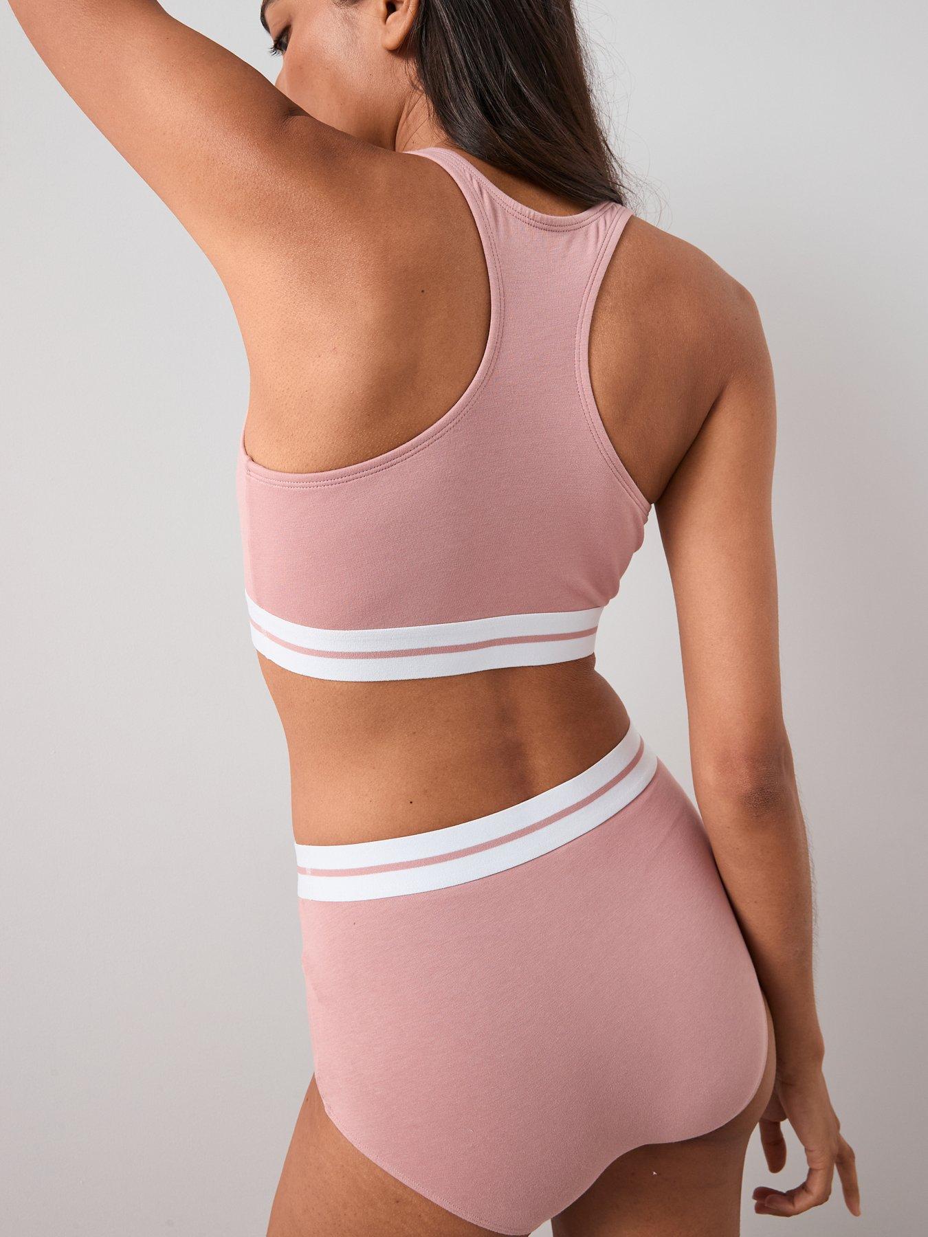 Image 4 of 6 of The Very Collection 3 Pack High Waist Cotton Briefs - Multi
