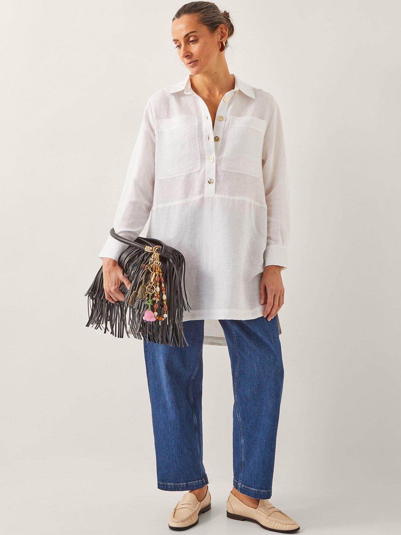 monsoon-tatiana-linen-tunic-whiteoutfit