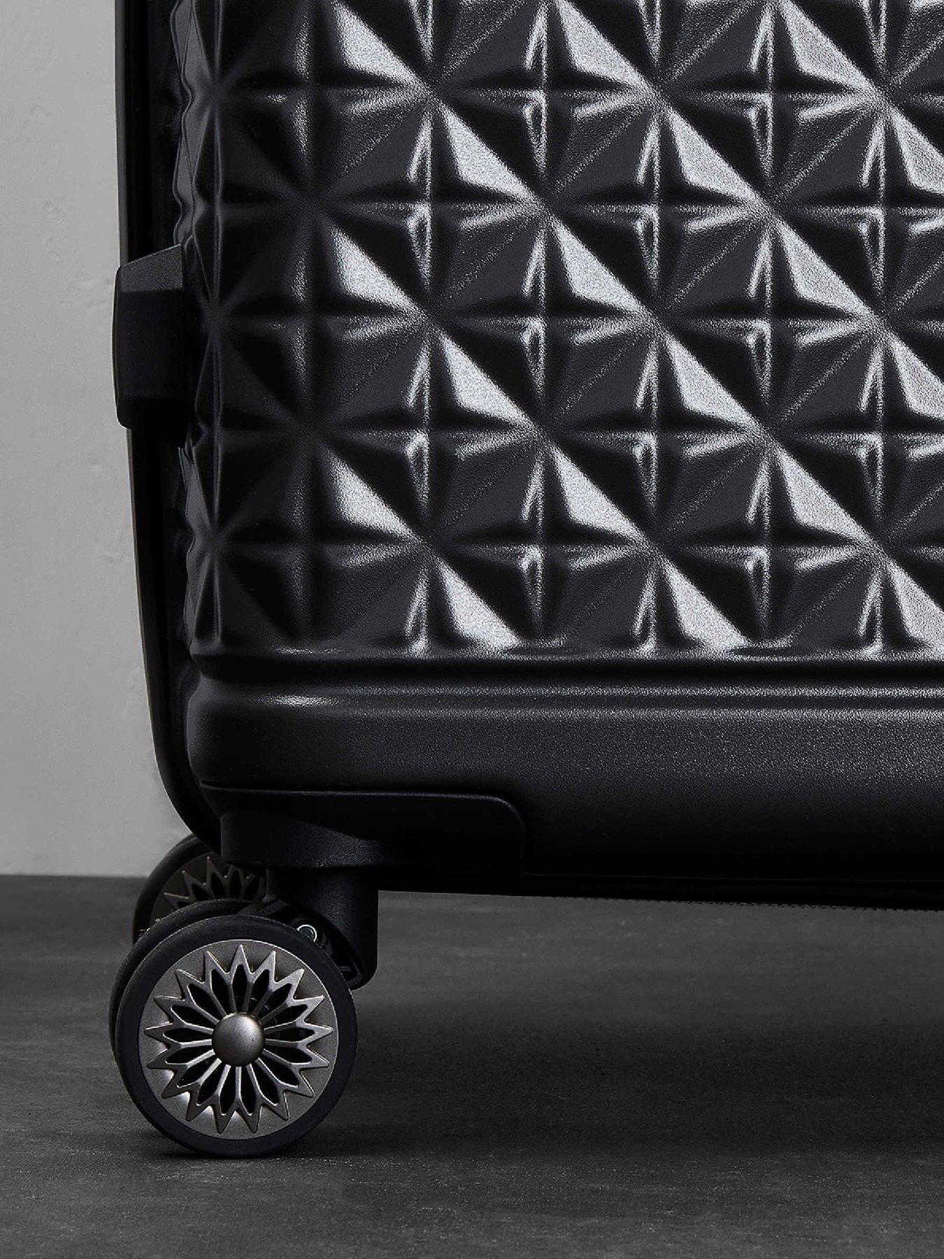 Image 3 of 6 of Rock Luggage Maya&nbsp;3-Piece Luggage&nbsp;Set - Charcoal&nbsp;