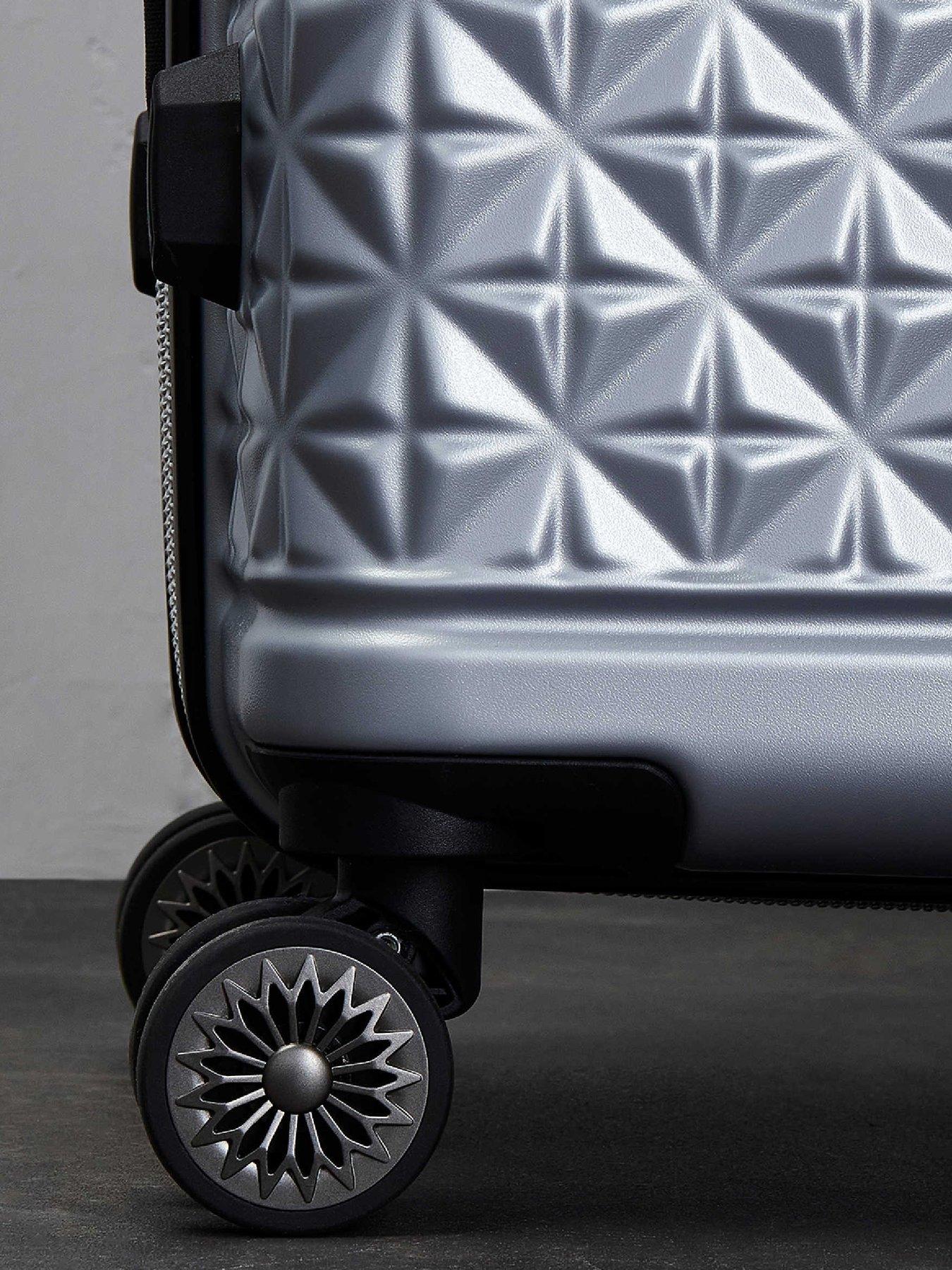 Image 3 of 6 of Rock Luggage Maya&nbsp;Cabin Suitcase - Silver