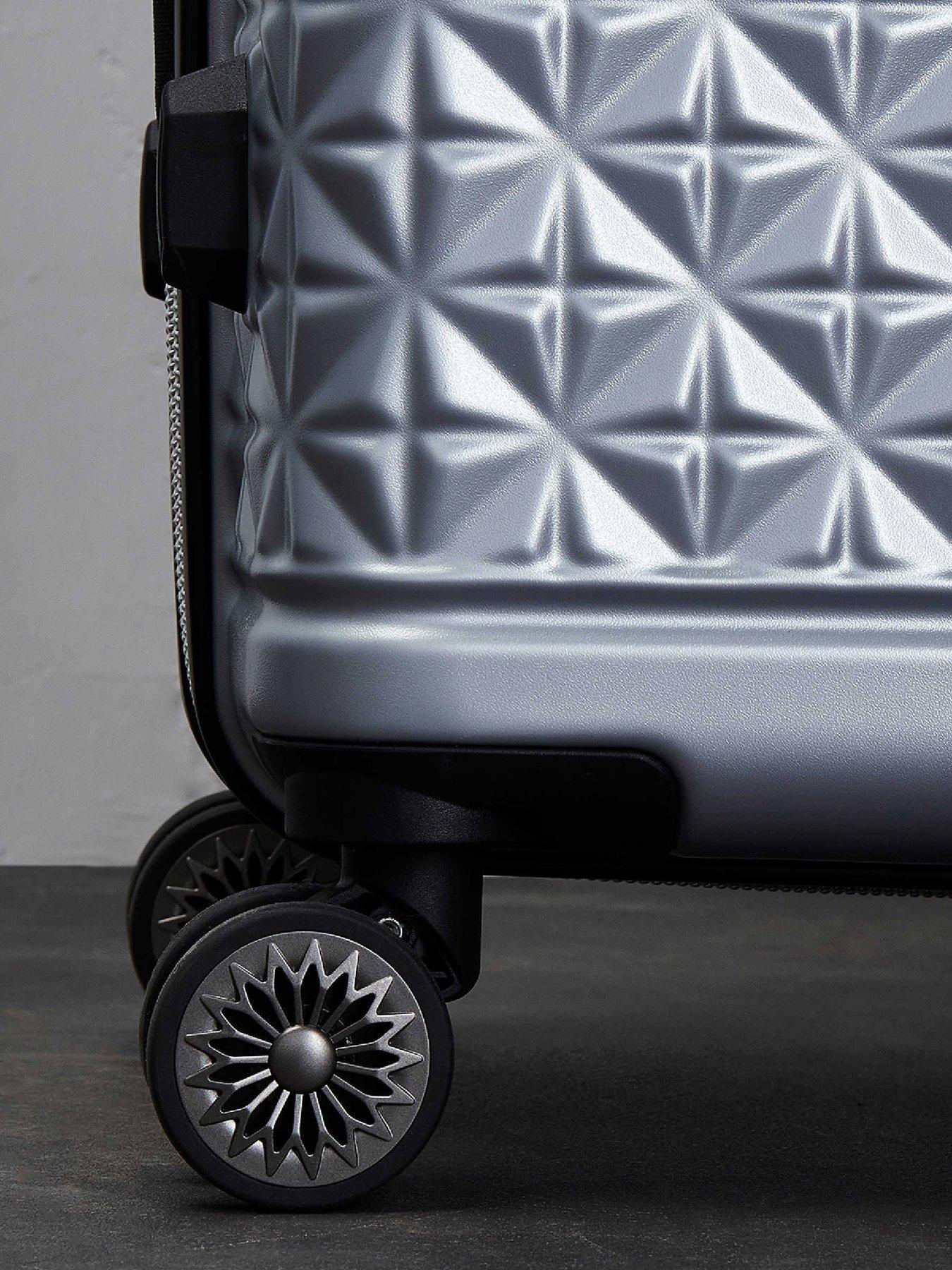 Image 3 of 6 of Rock Luggage Maya&nbsp;3-Piece Luggage&nbsp;Set - Silver