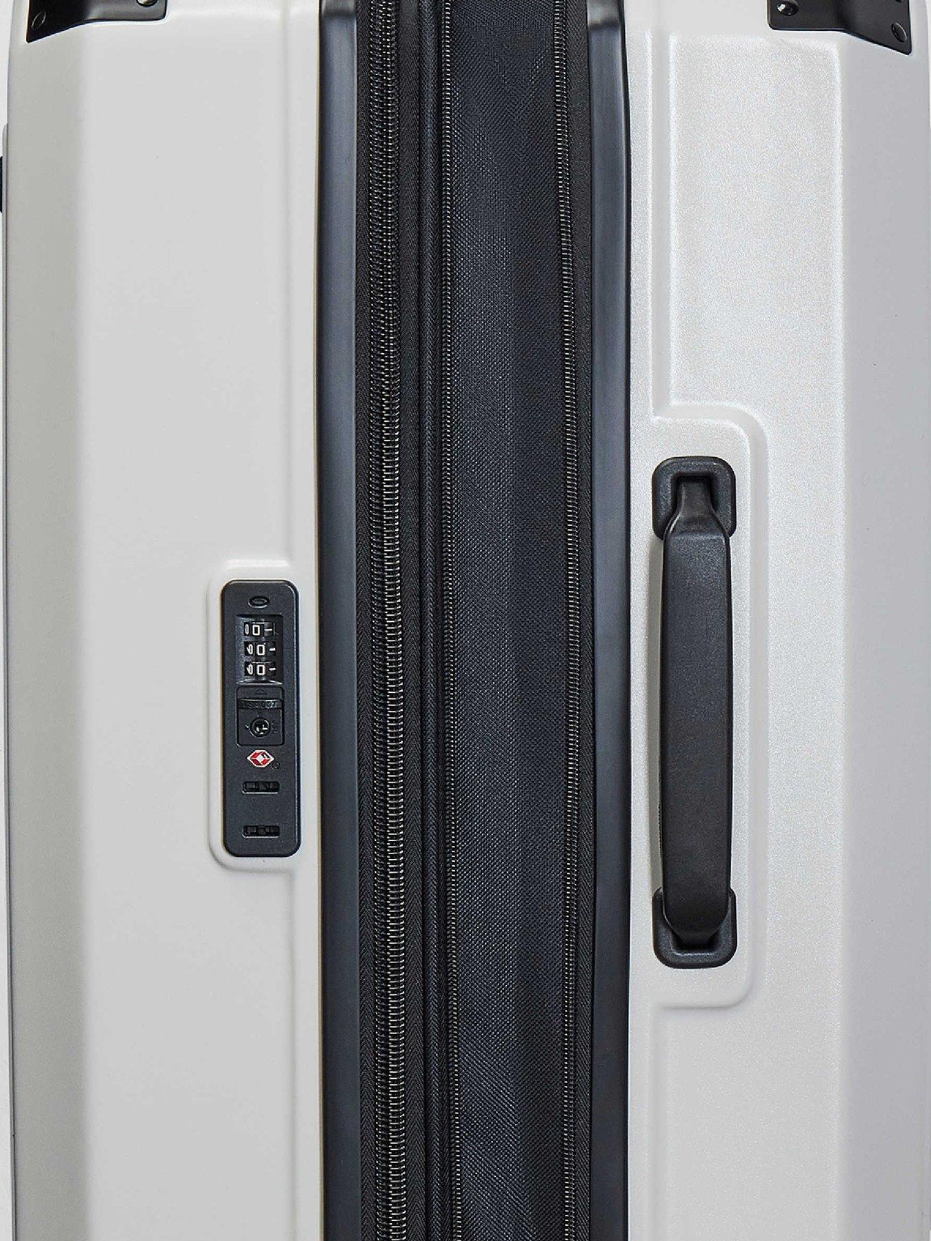 Image 4 of 7 of Rock Luggage Alpine&nbsp;Large Suitcase - White