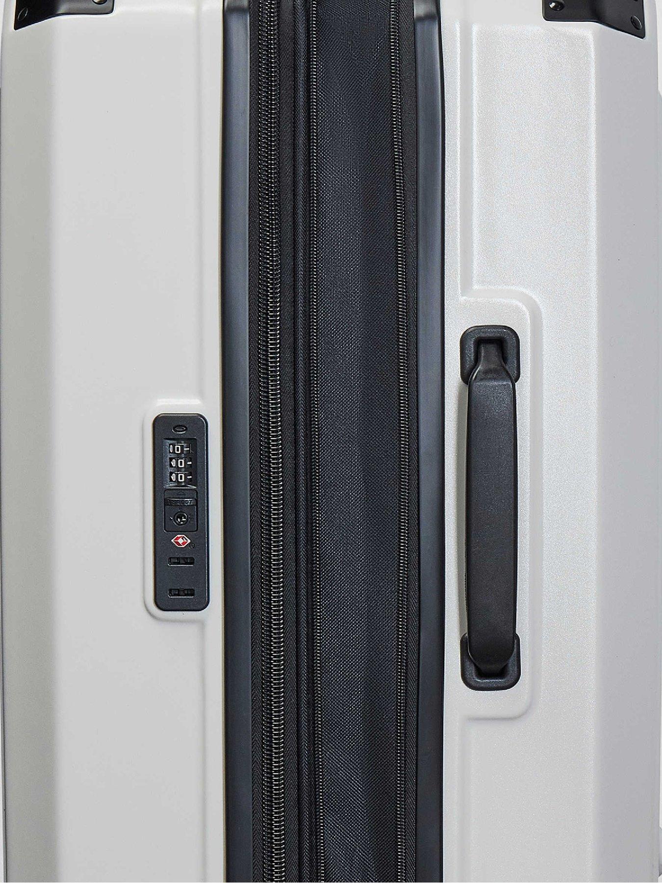 Image 4 of 7 of Rock Luggage Alpine&nbsp;Medium Suitcase - White