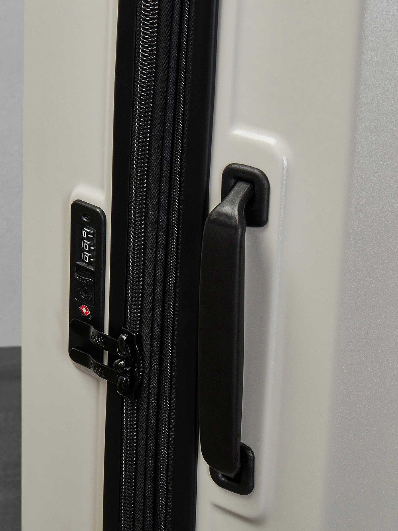 Image 7 of 7 of Rock Luggage Alpine&nbsp;Medium Suitcase - White