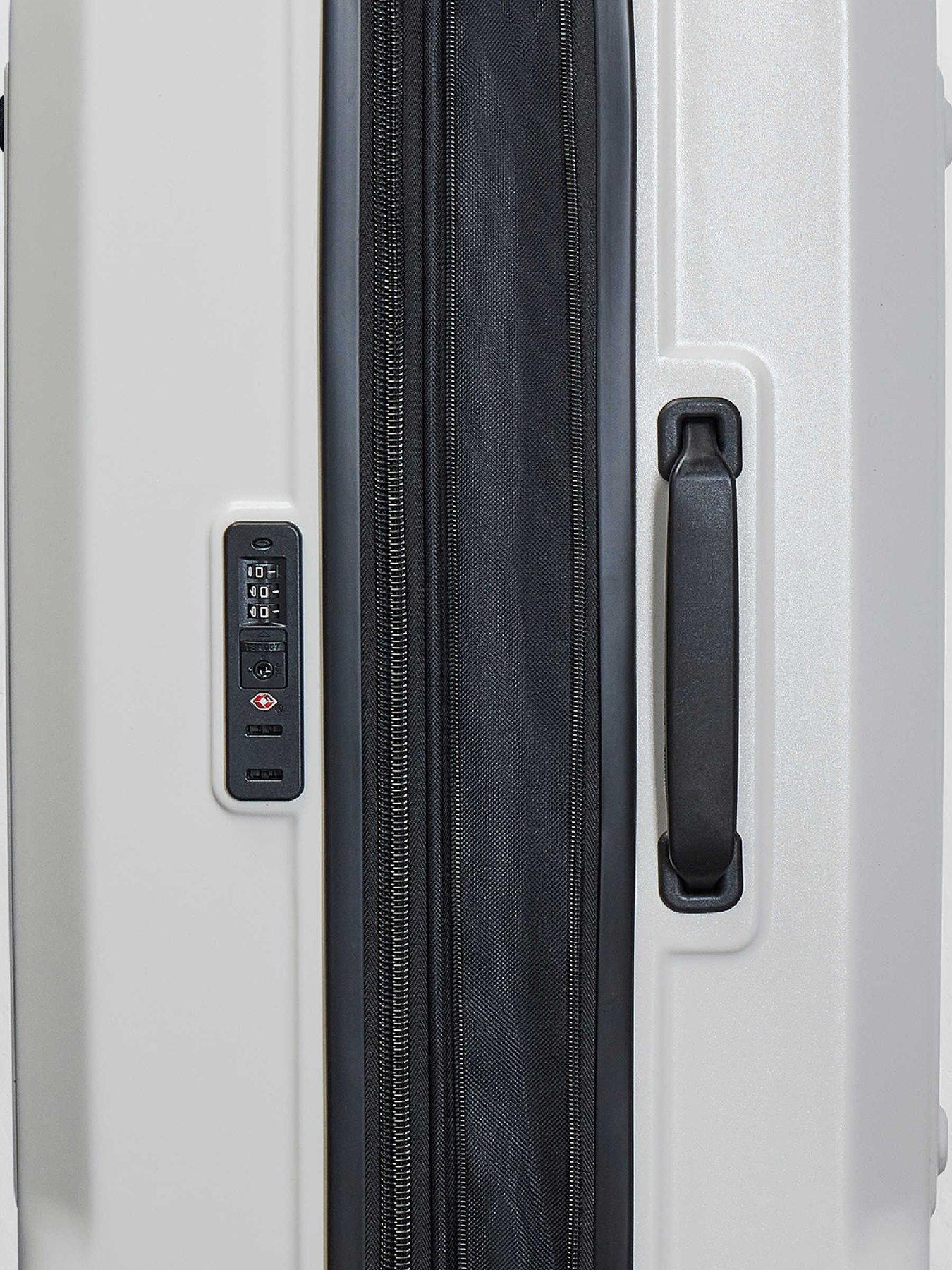 Image 4 of 7 of Rock Luggage Alpine 3-Piece Luggage&nbsp;Set - White