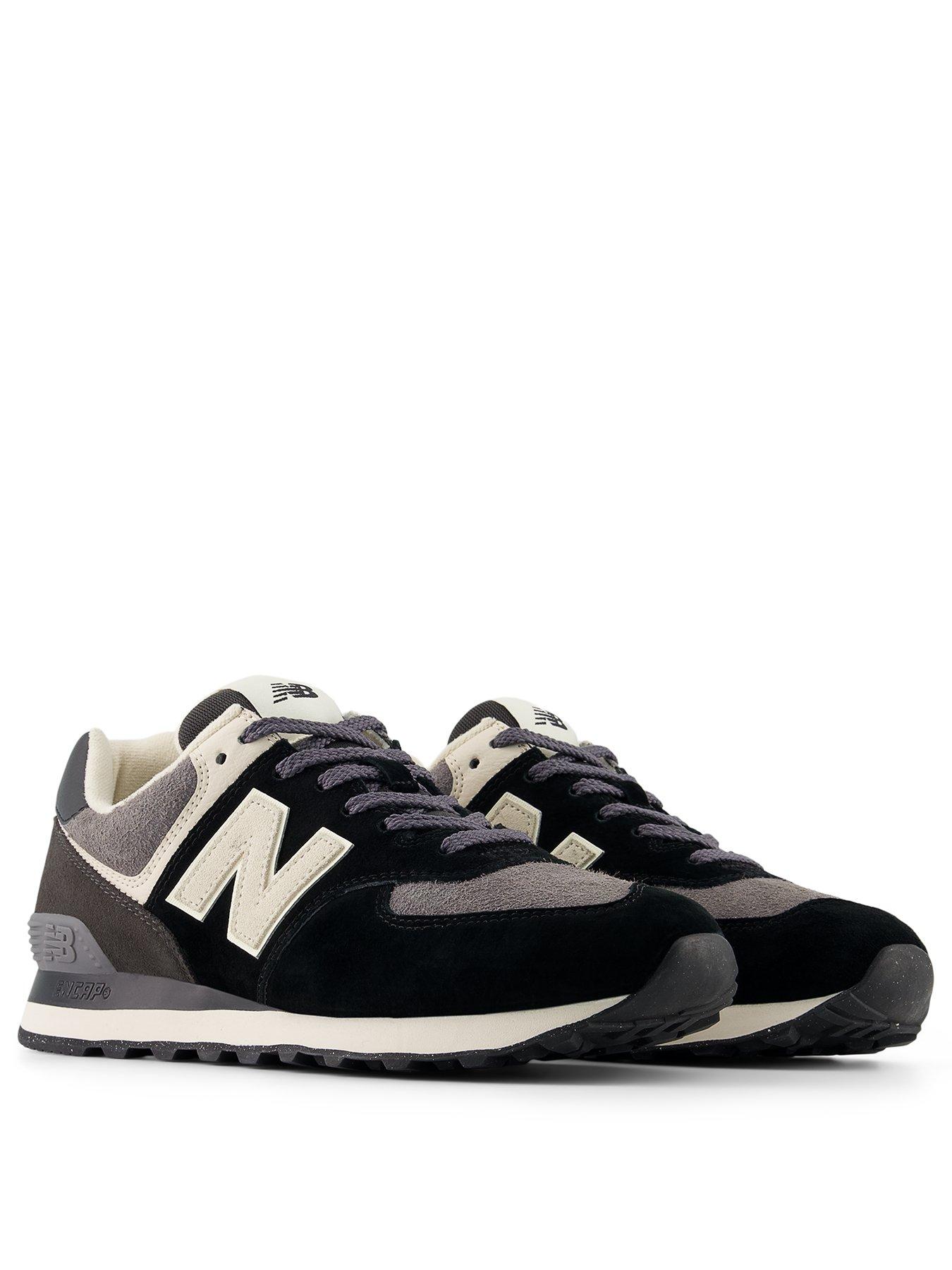 new-balance-mens-574-trainers-blackgreystillFront