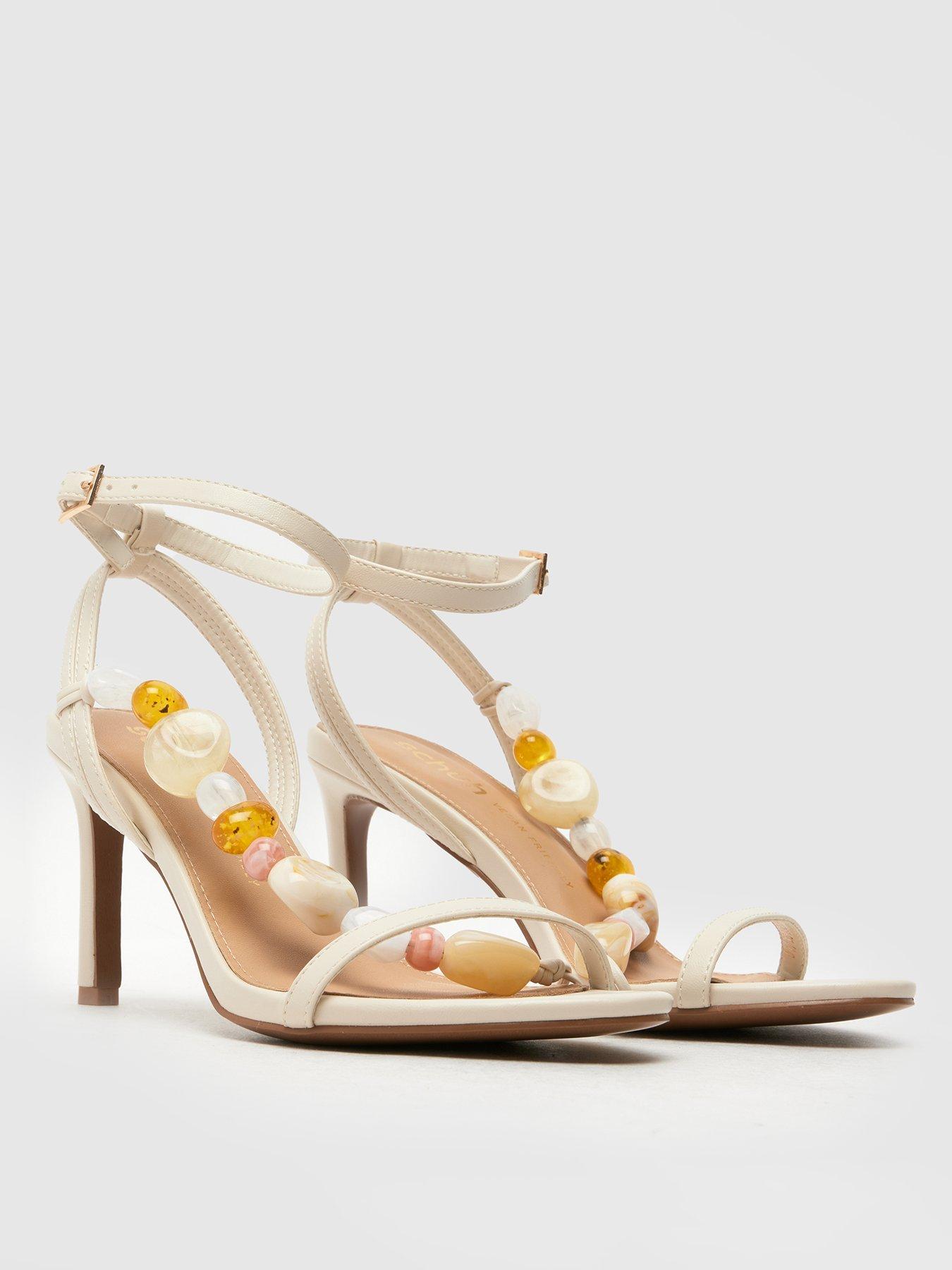 Image 2 of 4 of Schuh Suzette Bead Sandals - Natural