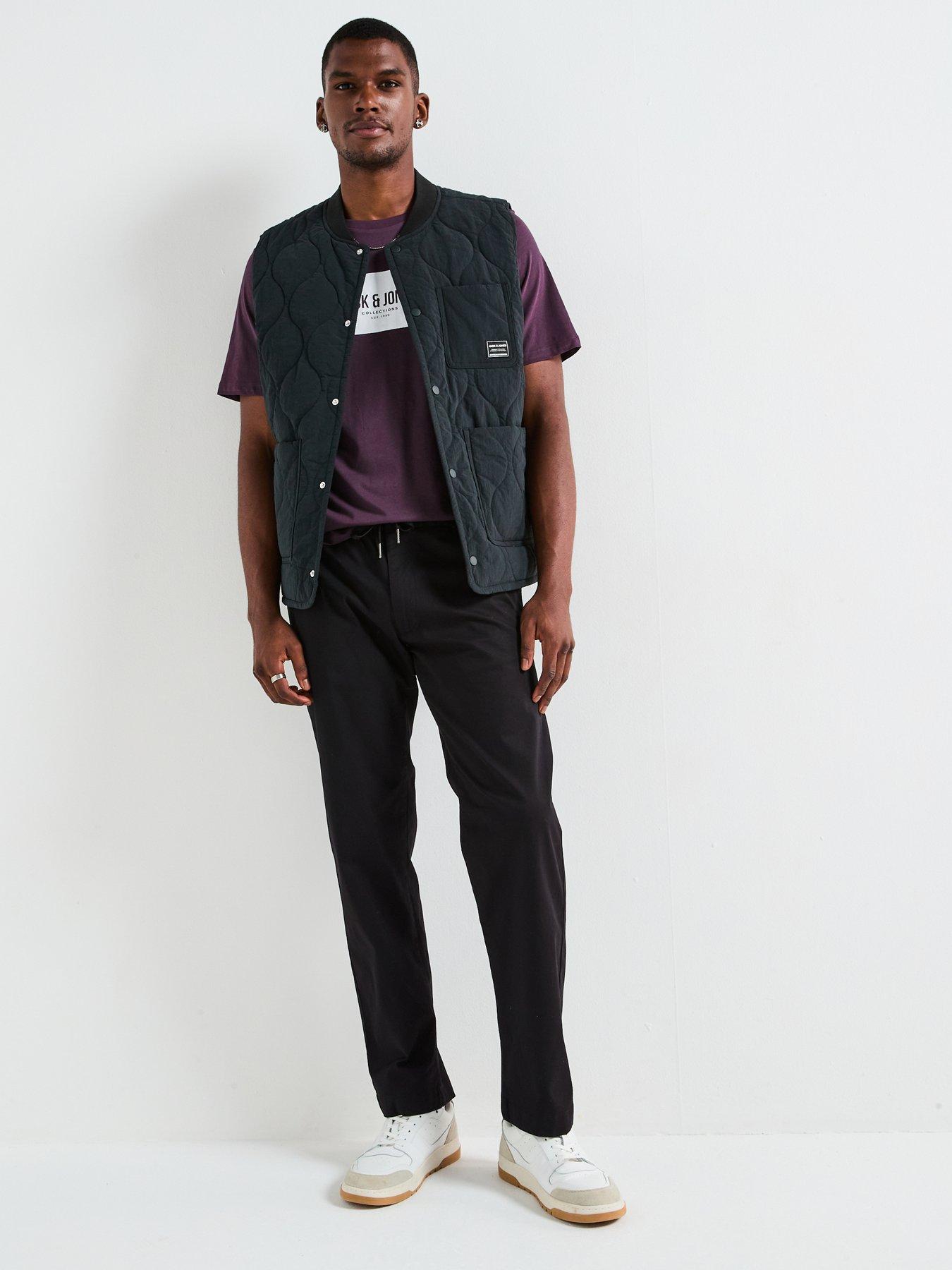 Image 3 of 6 of Jack & Jones Kane Rocco Hybrid Joggers - Black