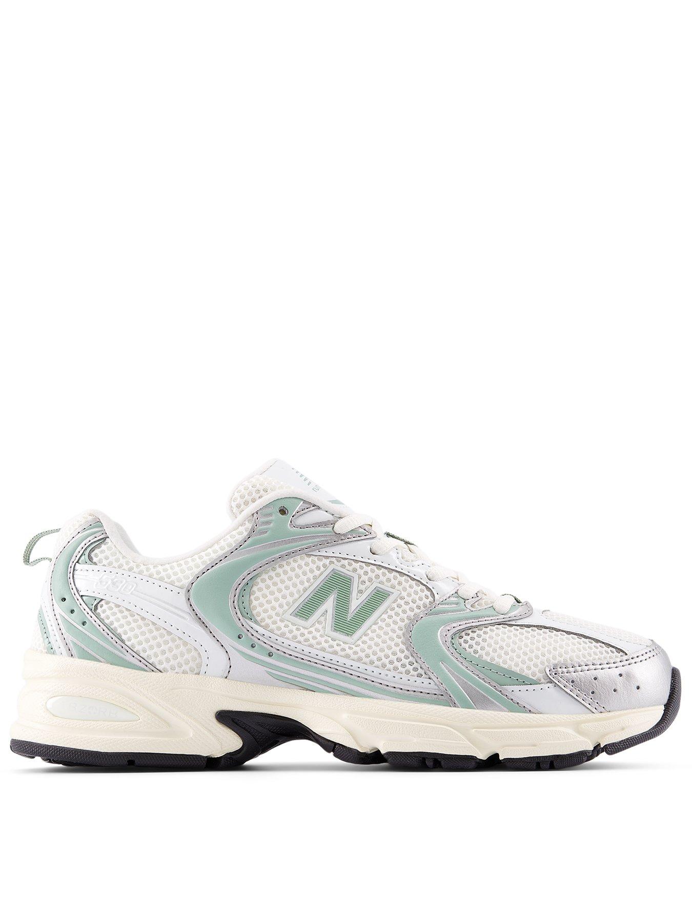 New Balance Women's 530 Trainers - White/green