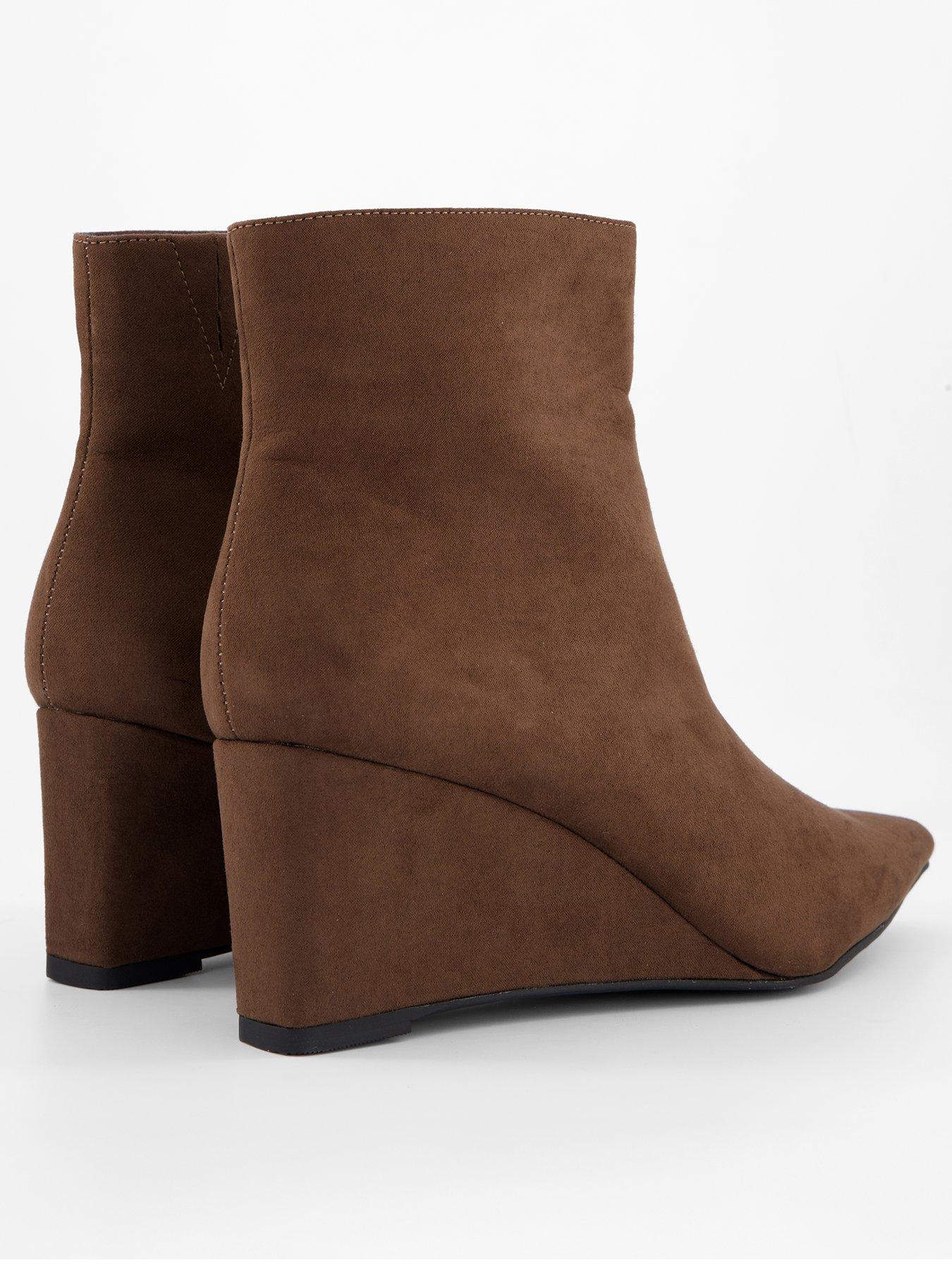 the-very-collection-wide-fit-wedge-ankle-boot-brownoutfit