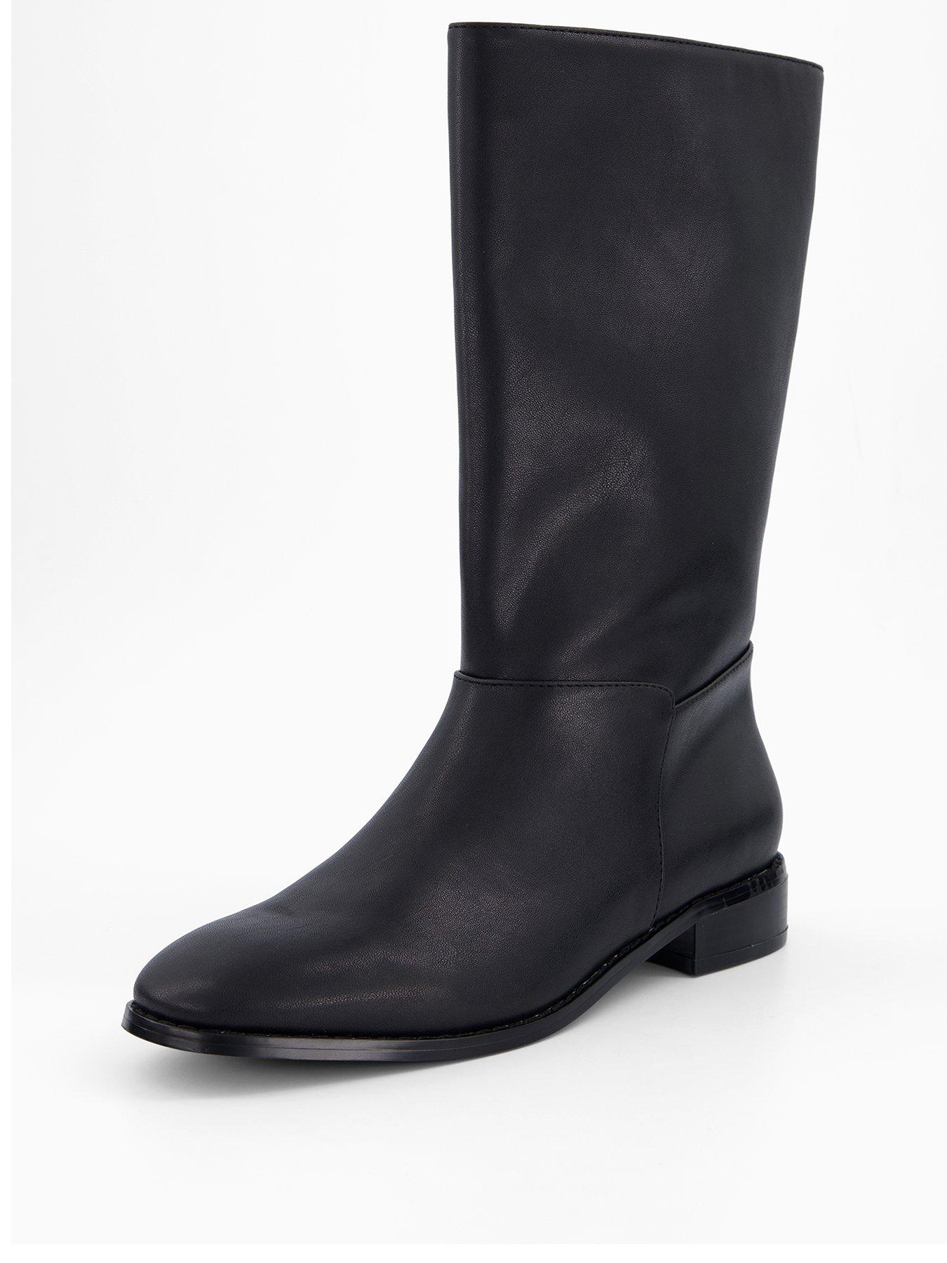 the-very-collection-low-block-heel-calf-length-boots-blackback