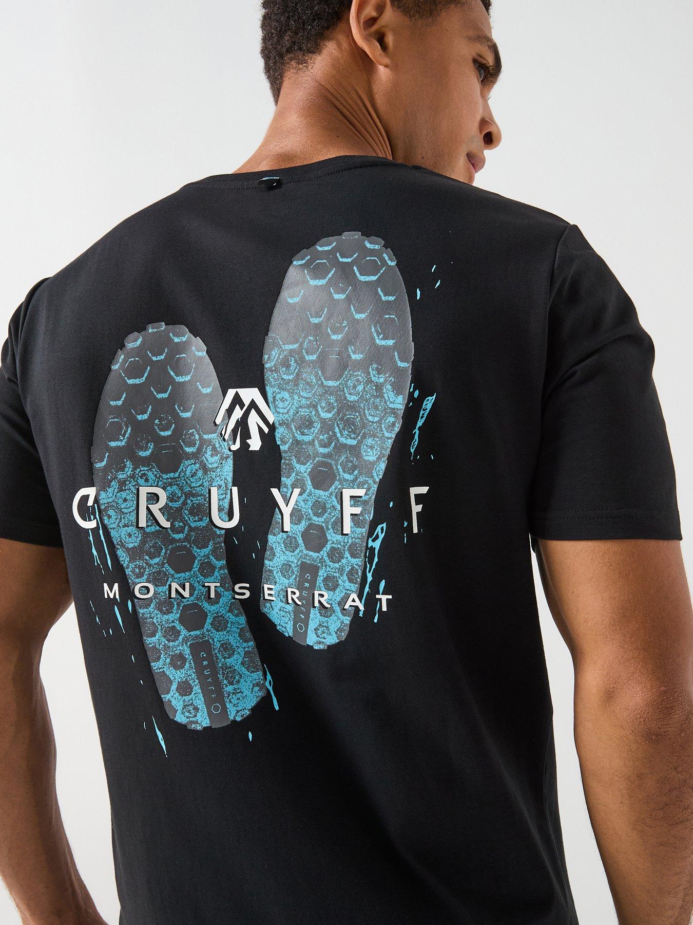 CRUYFF Trek T-Shirt- Black