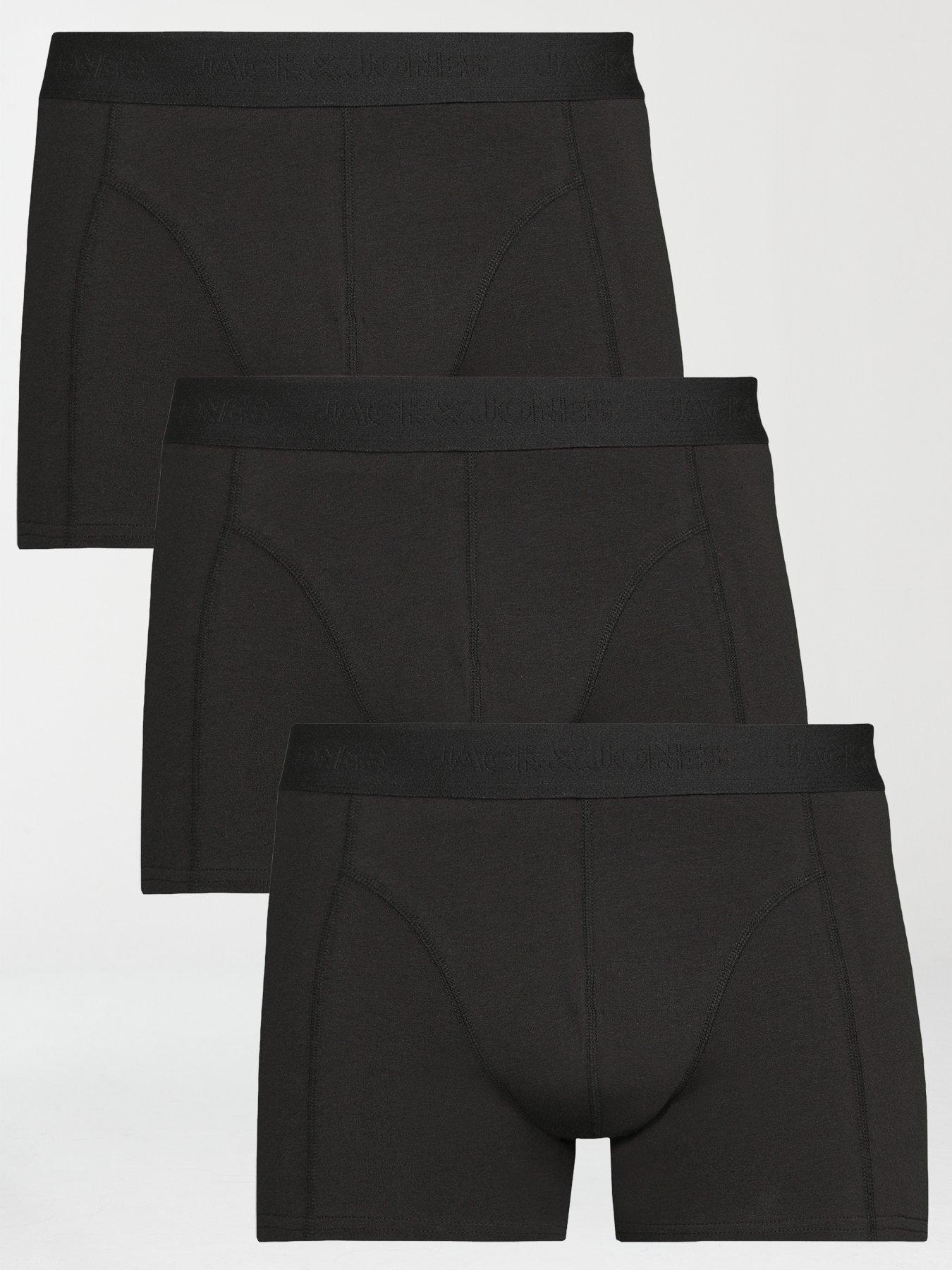 jack-jones-3-pack-tonal-trunks-black