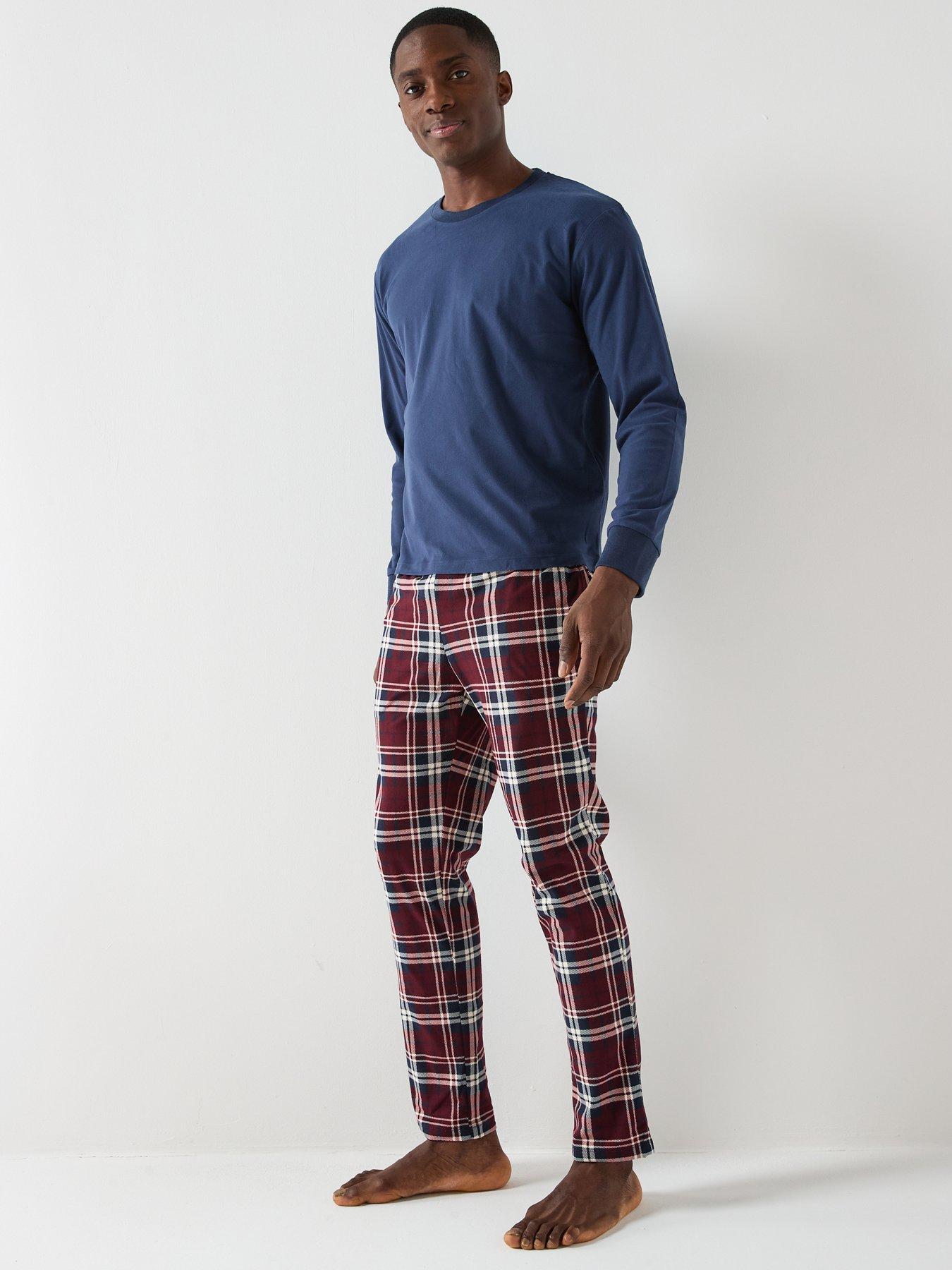 jack-jones-solid-loungewear-top-and-bottom-set-navyback