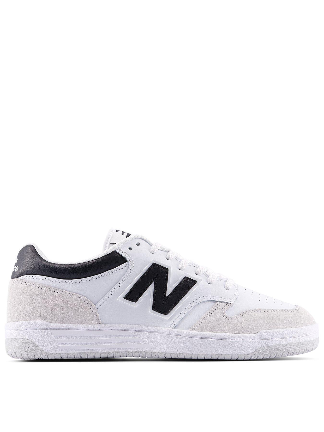 New Balance Unisex 480 Trainers - White/black