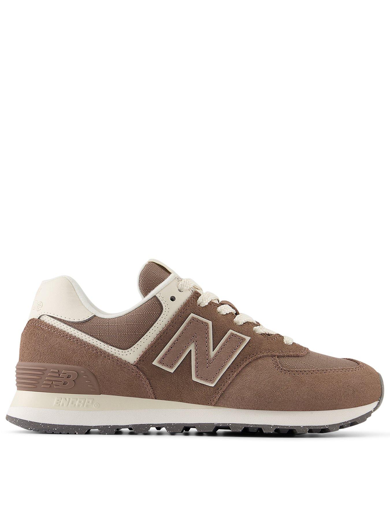 Image 1 of 6 of New Balance Women's 574 Trainers - Brown