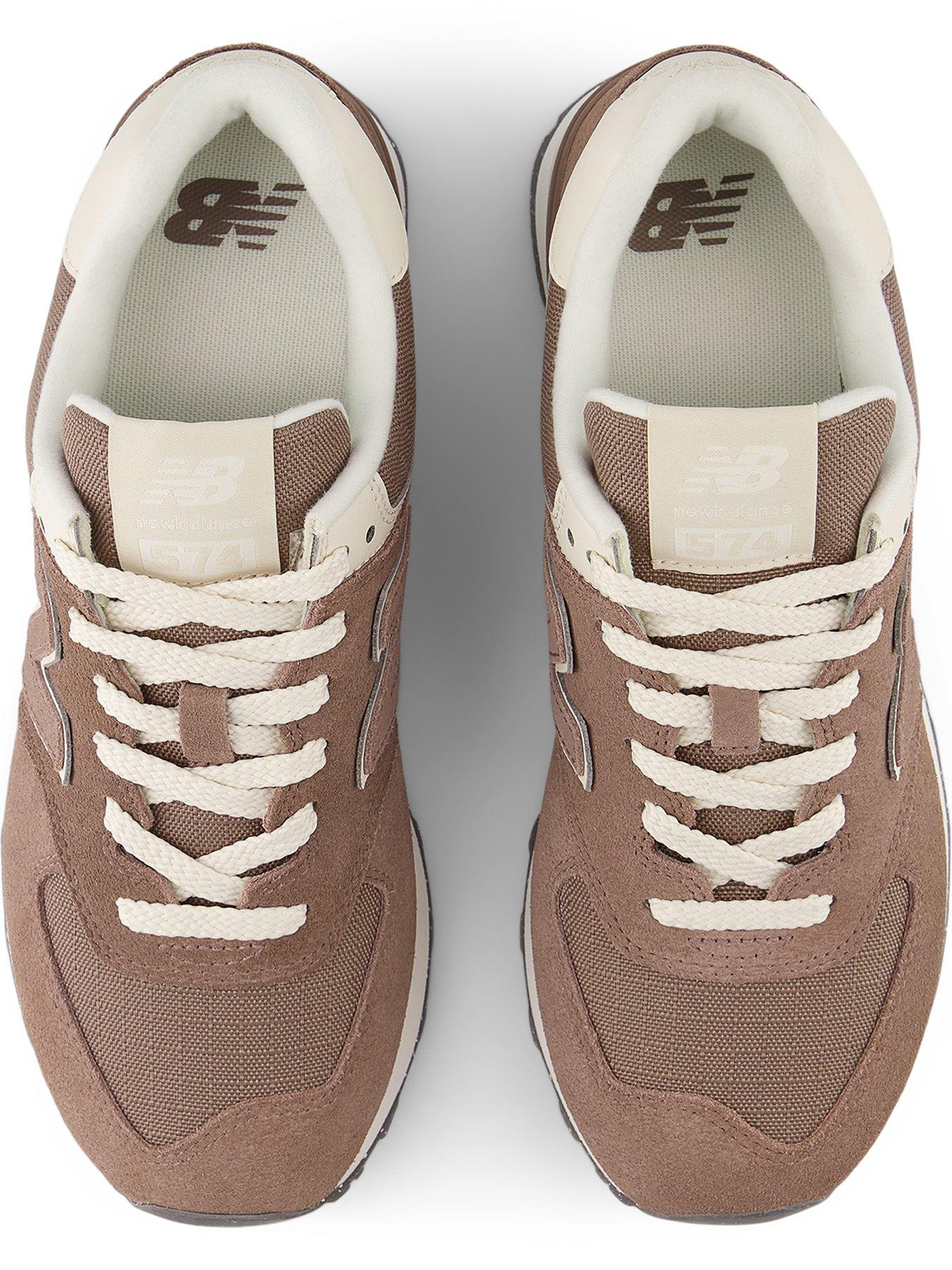 Image 4 of 6 of New Balance Women's 574 Trainers - Brown