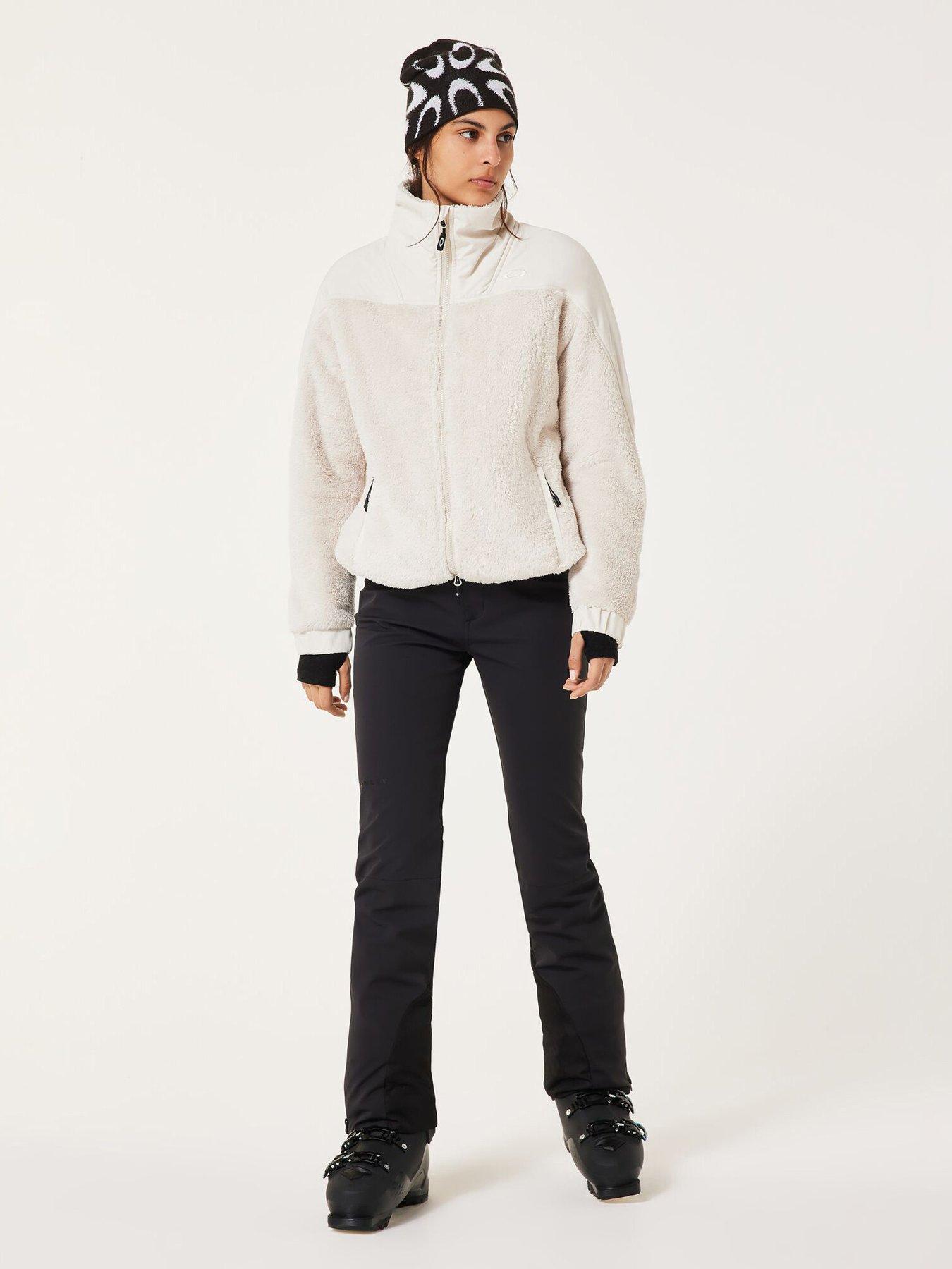 Oakley Womens Mountain Fire Sherpa Fleece - White