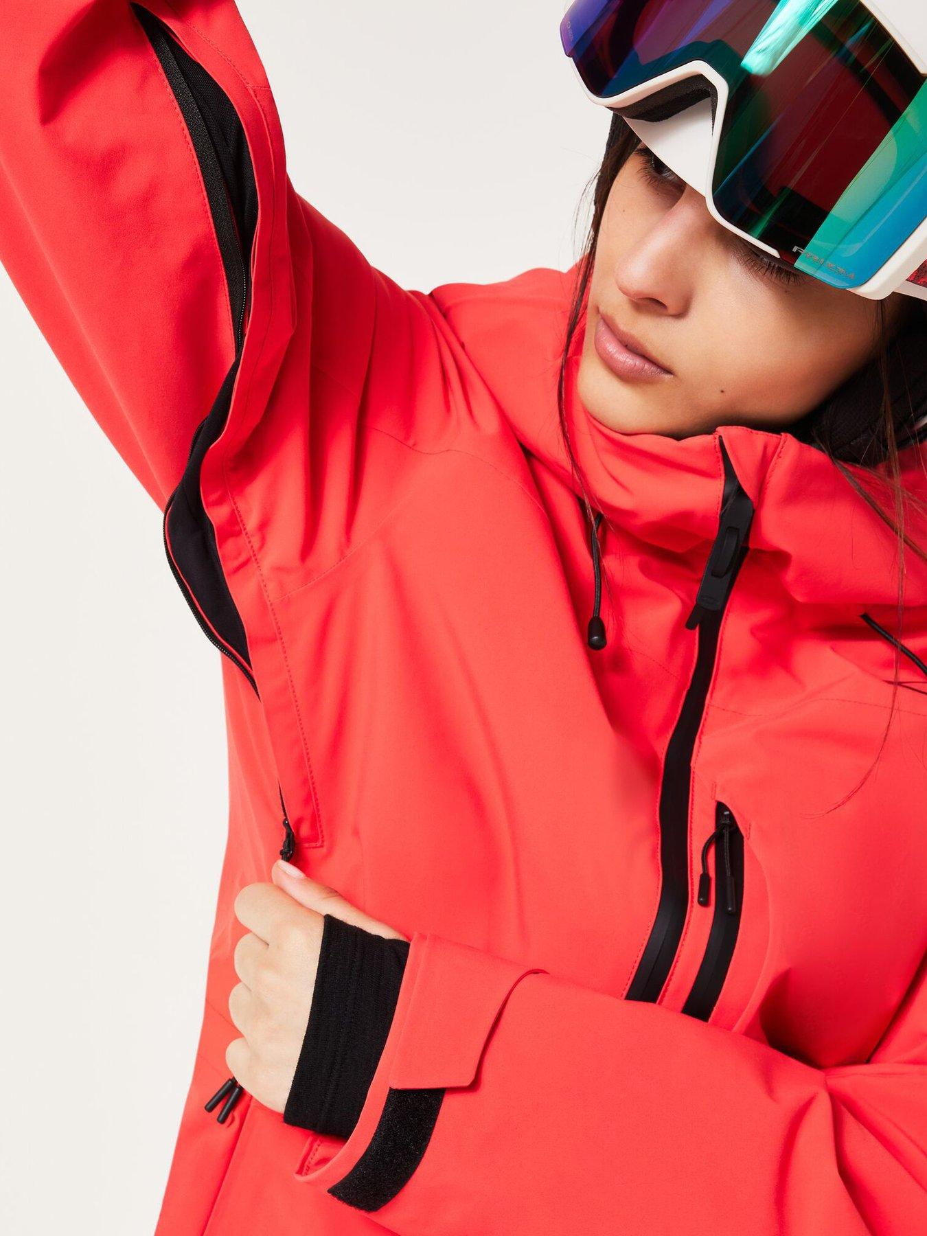 Image 4 of 6 of Oakley Womens Canopy Insulated Ski Jacket - Red