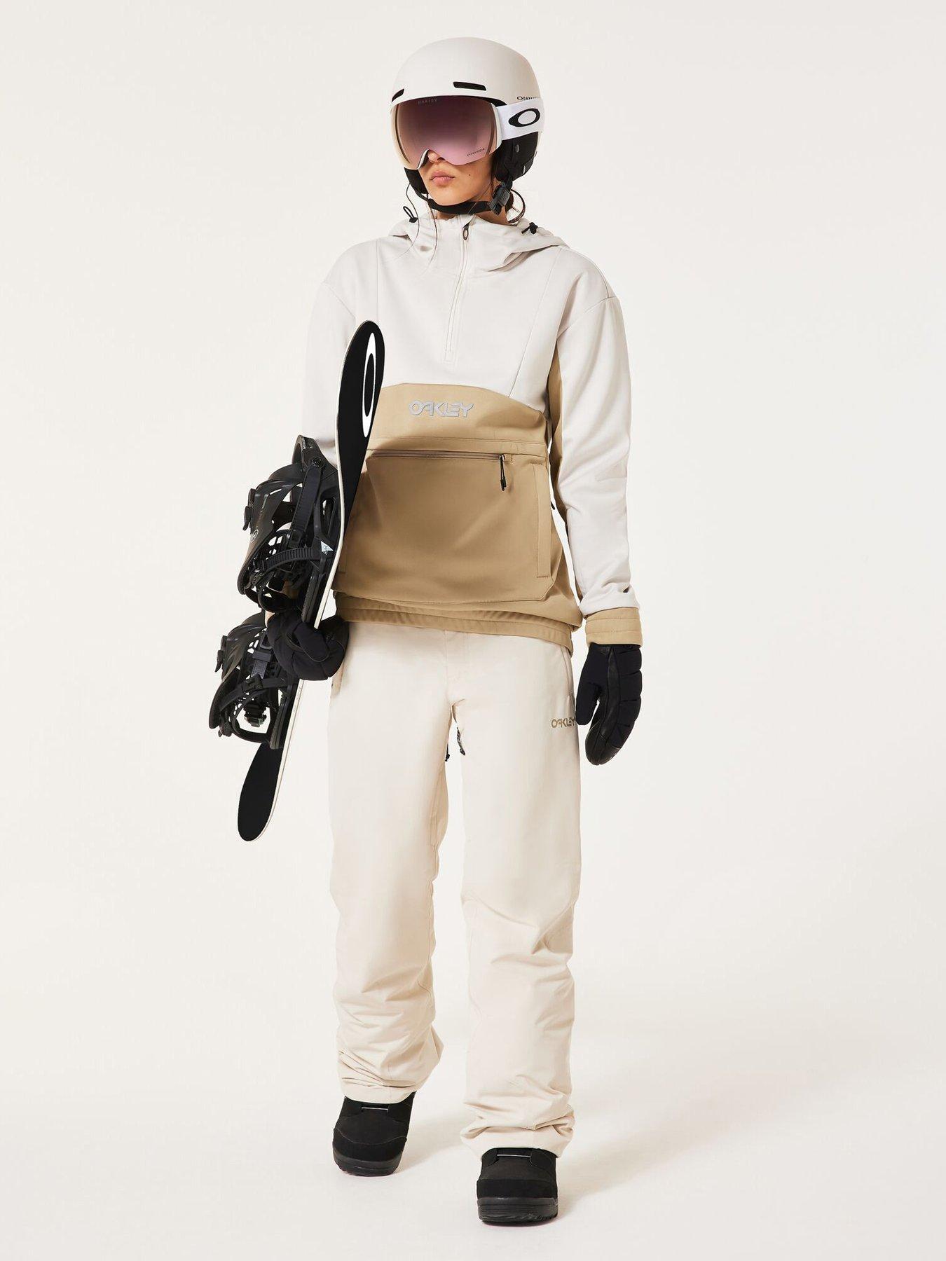 Image 1 of 6 of Oakley Womens Jasmine Insulated Ski Pant - White