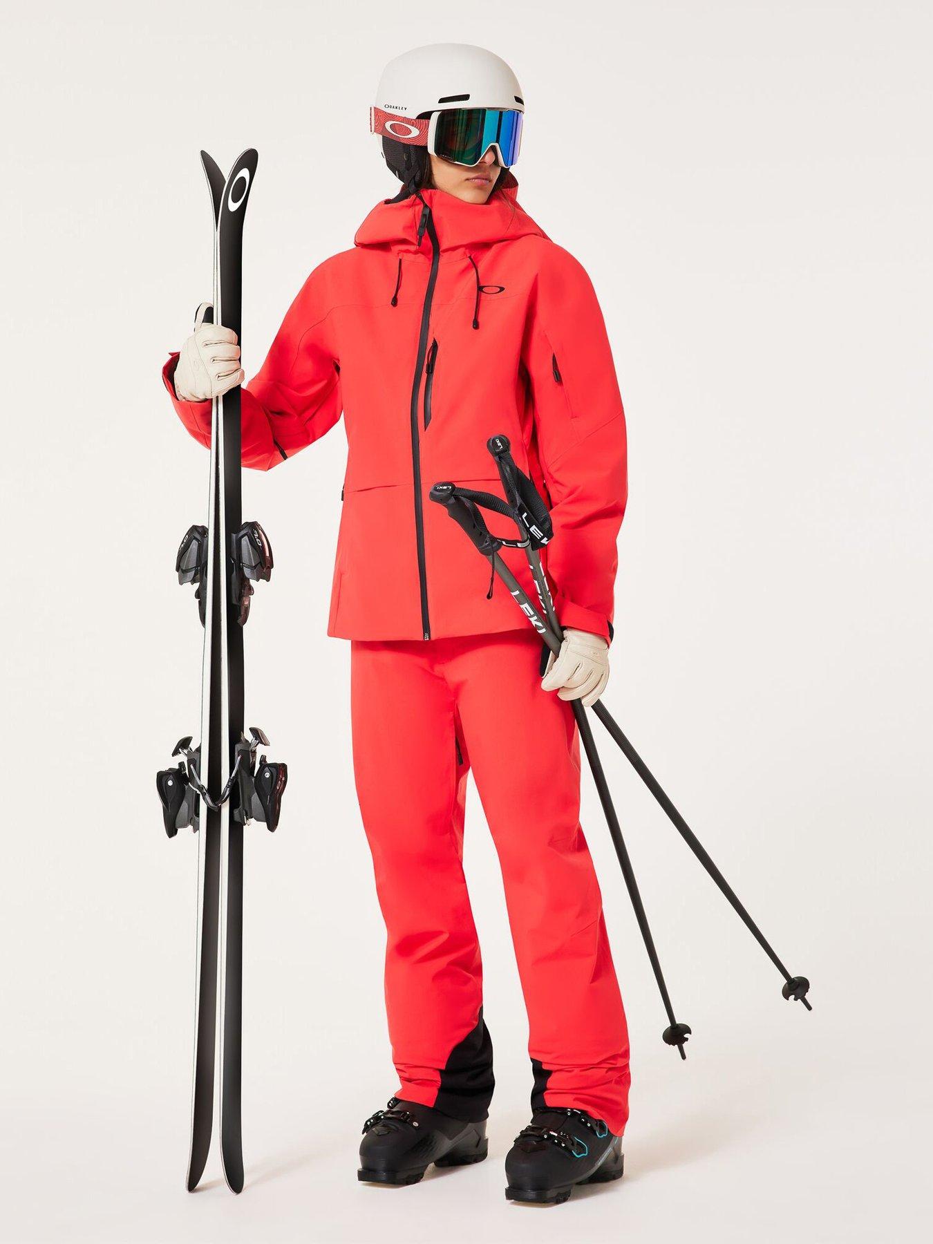 Oakley Womens Canopy Insulated Ski Pant - Red