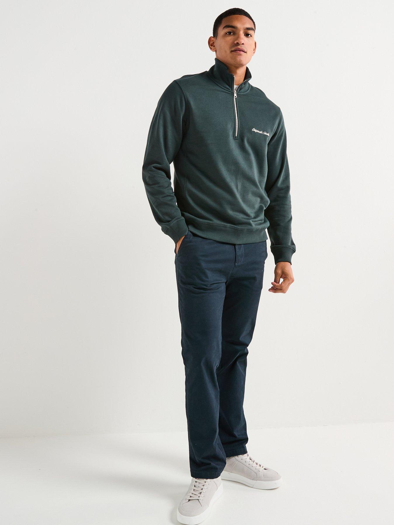 jack-jones-norrebro-embroidered-half-zip-sweat-top-greenback