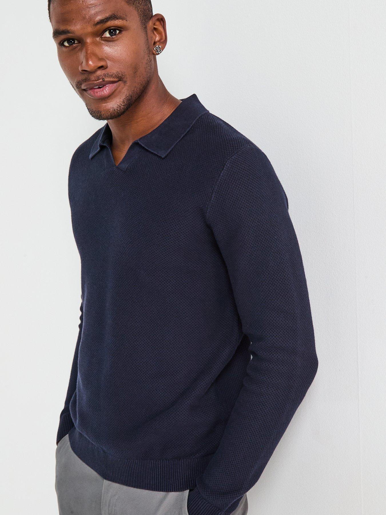 jack-jones-easton-split-neck-knitted-jumper-navyoutfit