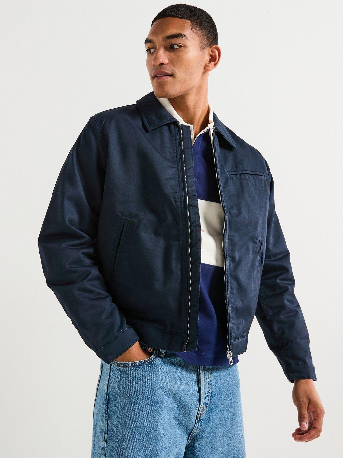 Image 1 of 6 of Jack & Jones Norrebro Worker Harrington - Navy