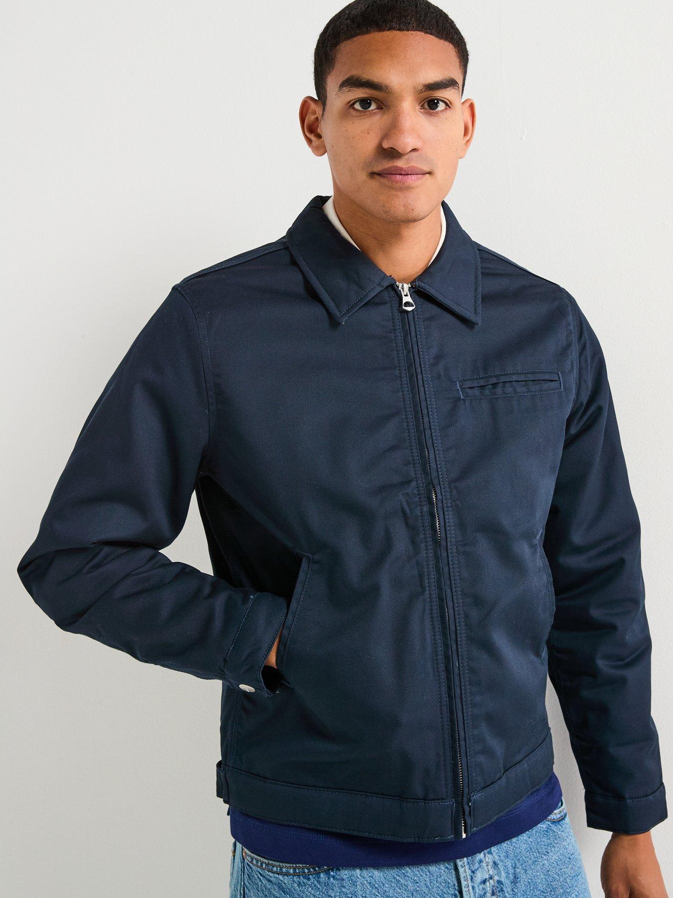 Image 5 of 6 of Jack & Jones Norrebro Worker Harrington - Navy