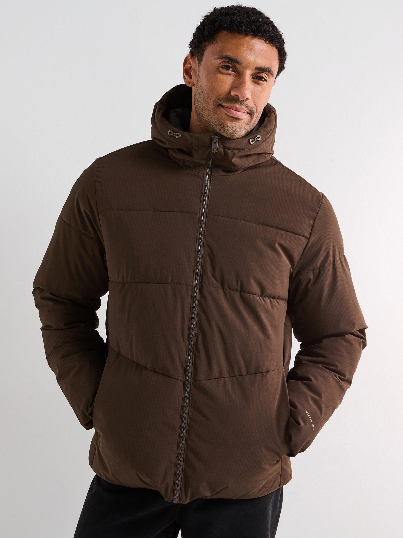 Jack & Jones Mid Length Padded - Brown