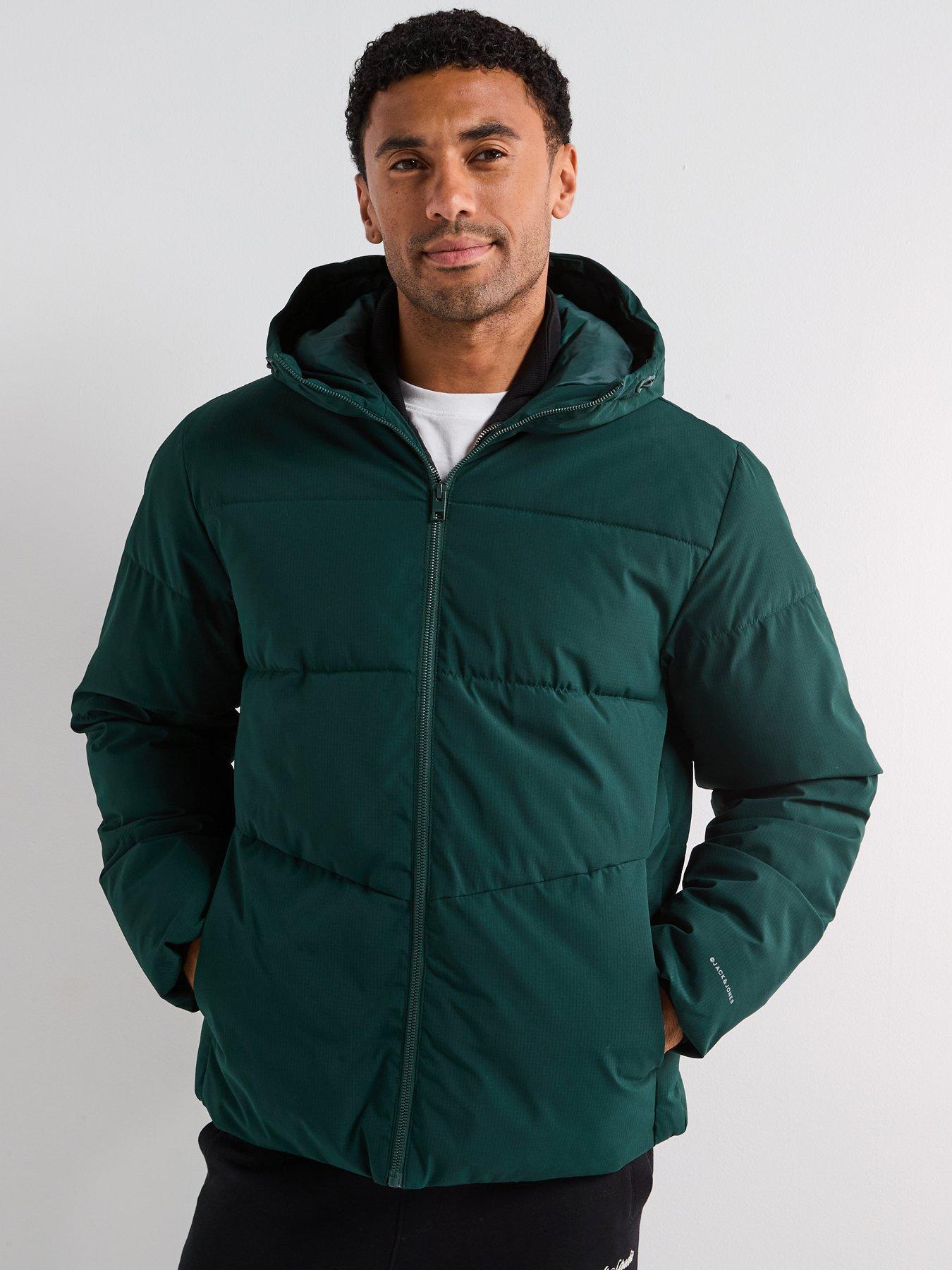 Jack & Jones Mid Length Padded - Green
