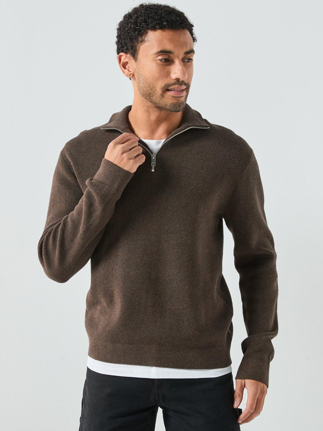 jack-jones-milano-half-zip-knitted-jumper-brown