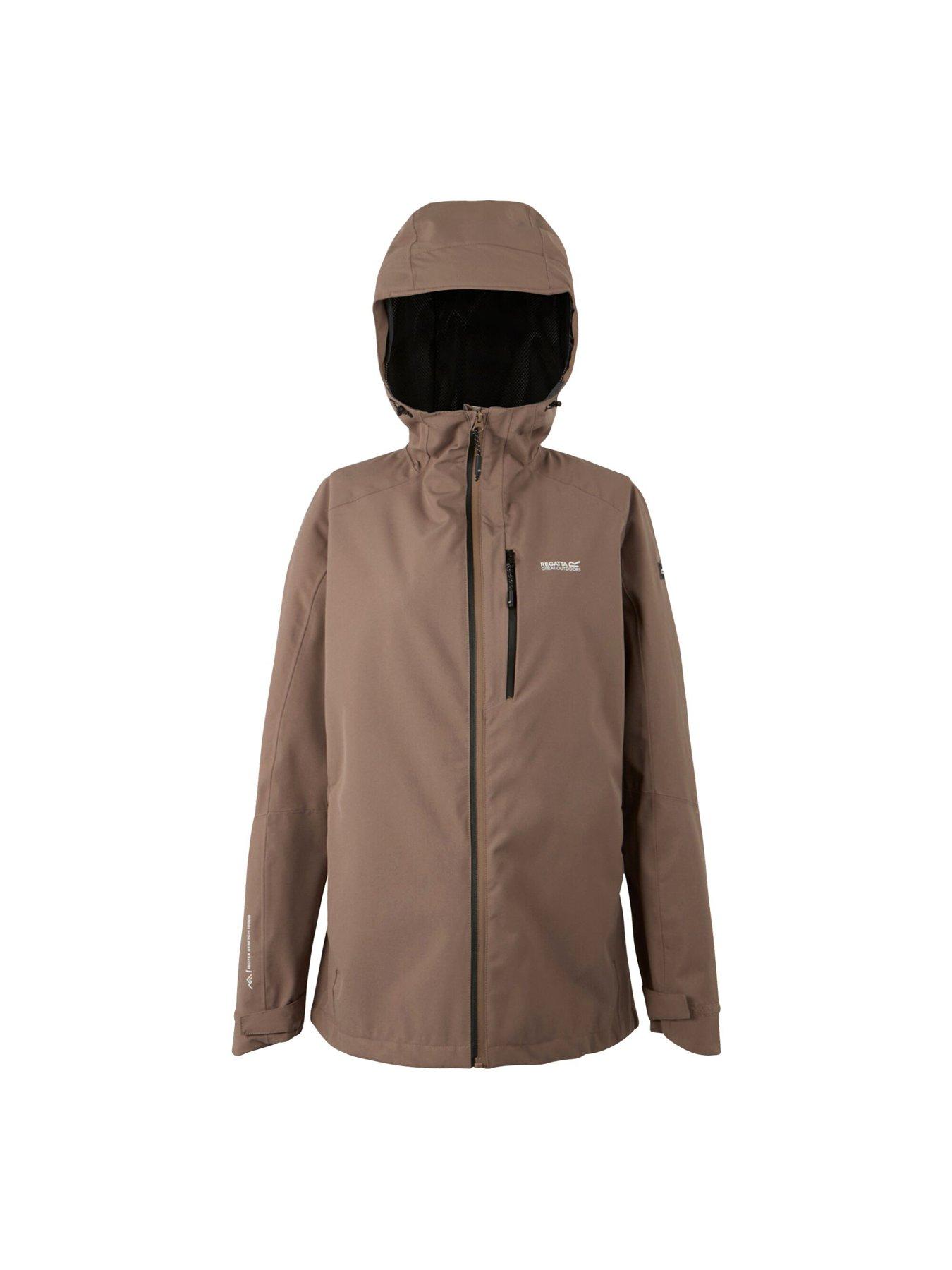 regatta-womens-birchdale-ii-waterproof-shell-jacket-browndetail