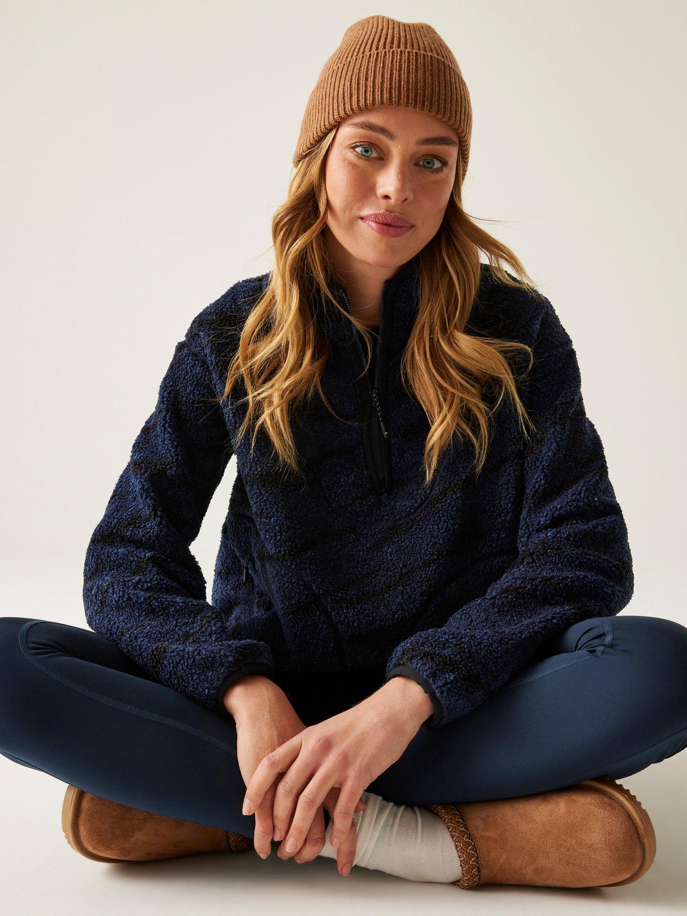 regatta-womens-frankie-borg-12-zip-fleece-navy