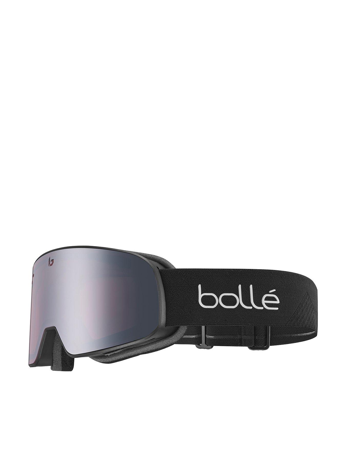 bolle-adults-unisex-nevada-small-ski-goggles-black-matte