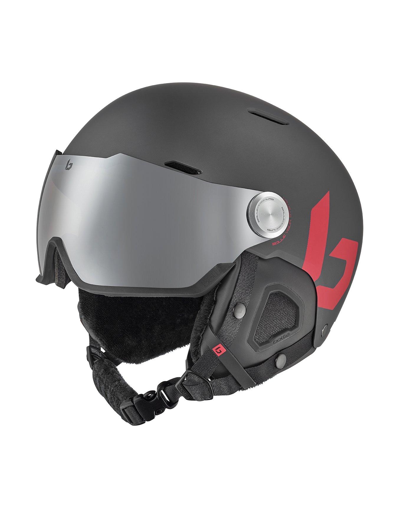 bolle-adults-unisex-might-visor-large-ski-helmet-blackred